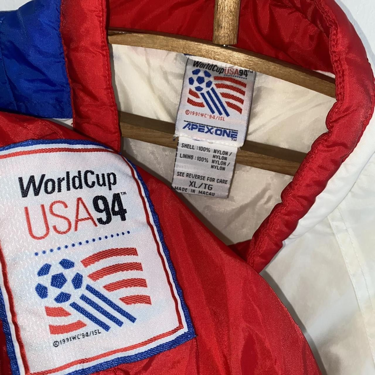 Apex One Apex One World Cup 1994 USA track jacket. Size US XL / EU 56 / 4 - 2 Thumbnail