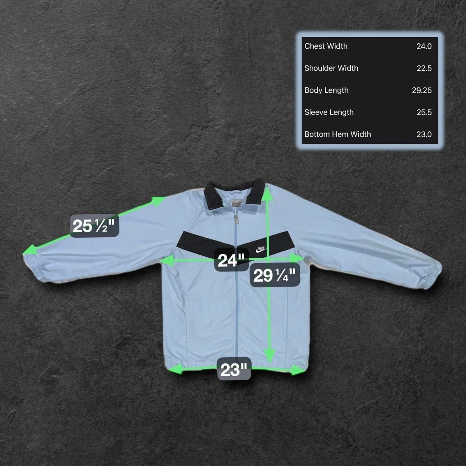 Nike Nike (Vintage) Light Blue & Grey Full-Zip Track Jacket Size US XL / EU 56 / 4 - 5 Thumbnail
