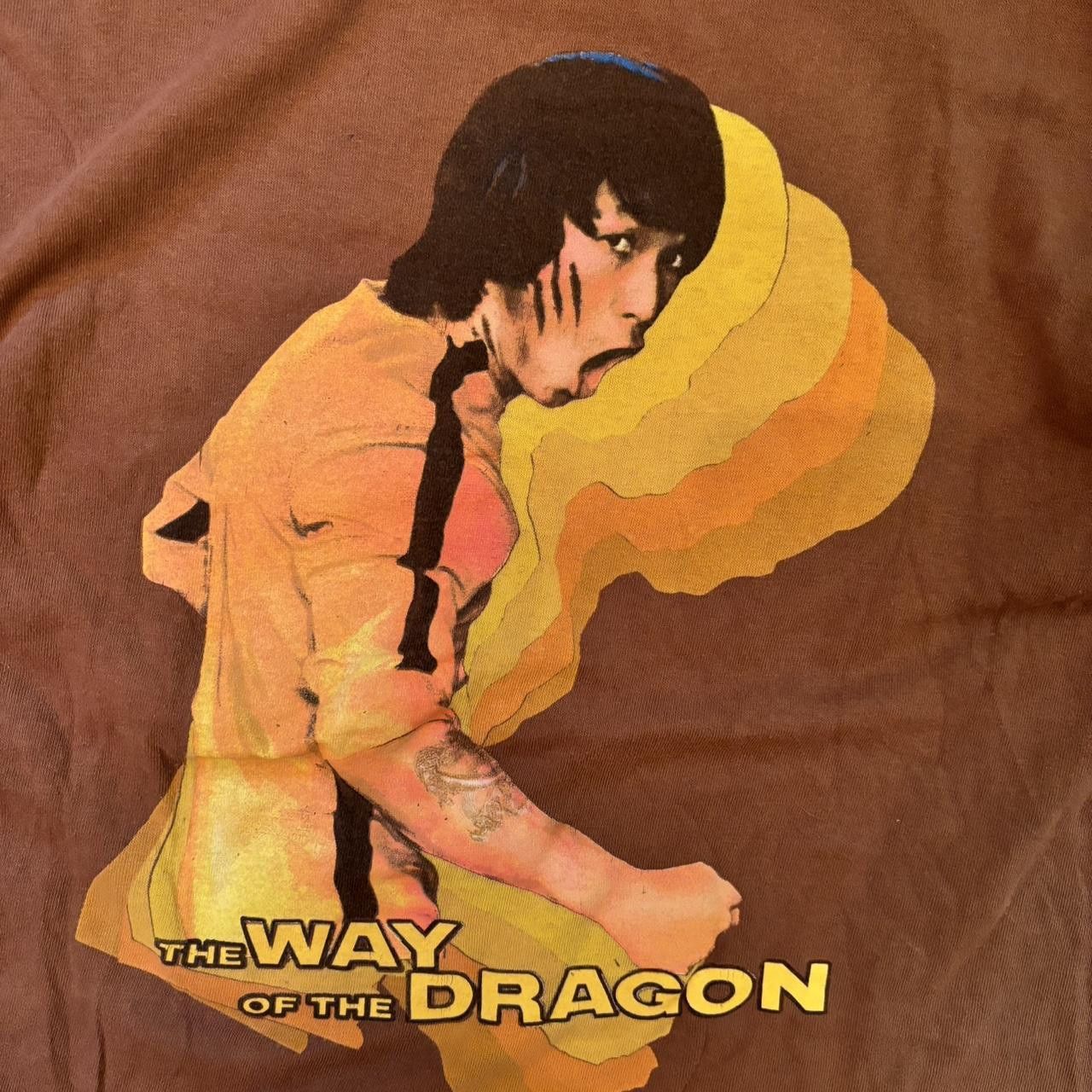 Delta vintage bruce lee “way of the dragon” grail brown shirt Size US L / EU 52-54 / 3 - 3 Thumbnail