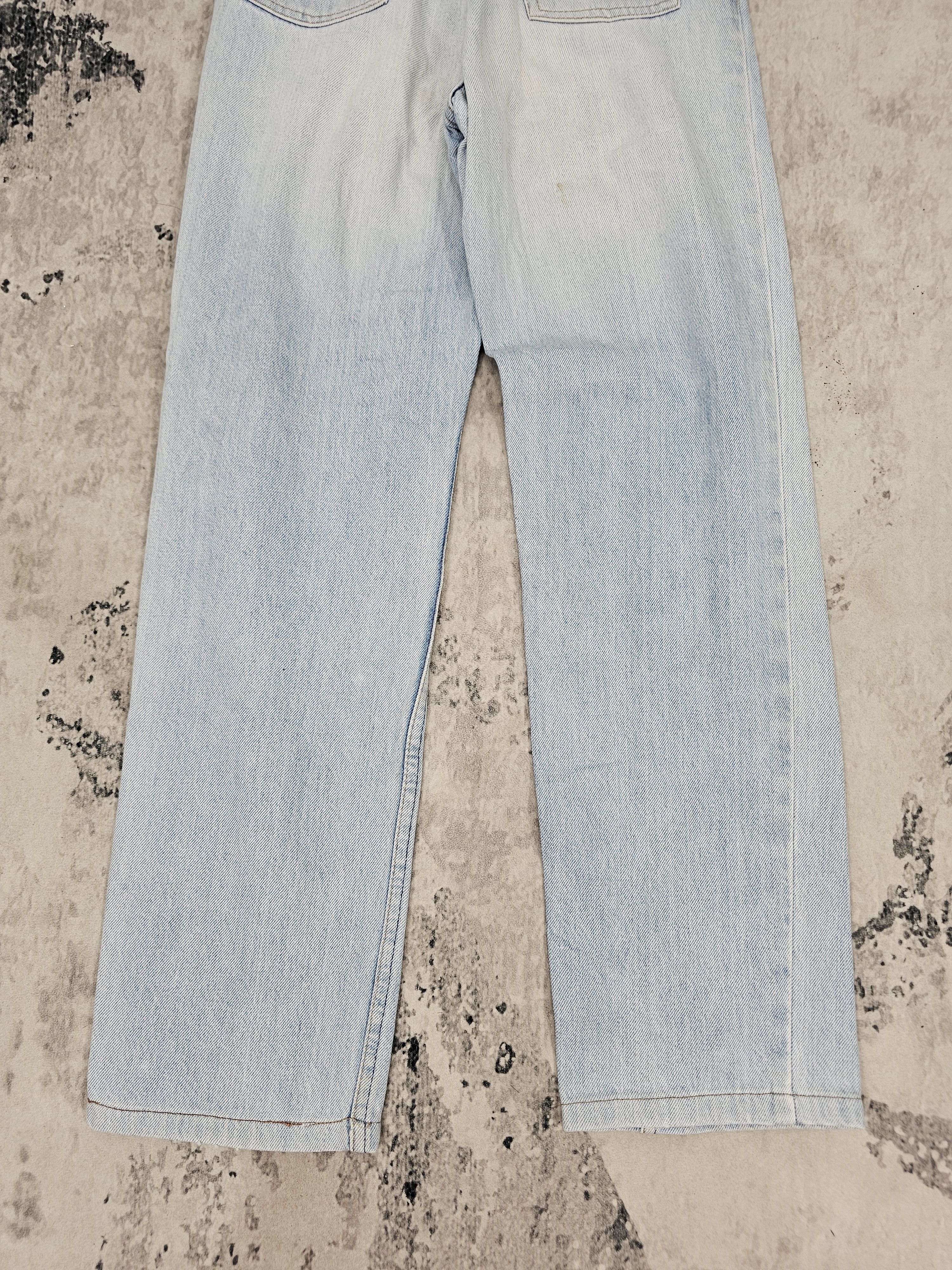 Levi's Vintage Clothing Vtg LEVIS W515 Sun Faded Light Blue High Rise Jeans L0548 Size 25" / US 0 / IT 36 - 4 Thumbnail