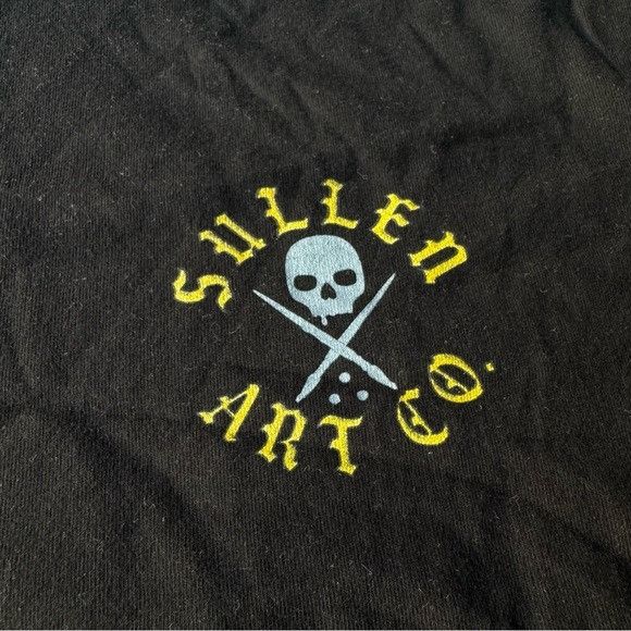 Designer NEW SULLEN ART COLLECTIVE BABY FACE BLACK T-SHIRT SZ EXTRA L Size US XL / EU 56 / 4 - 7 Thumbnail