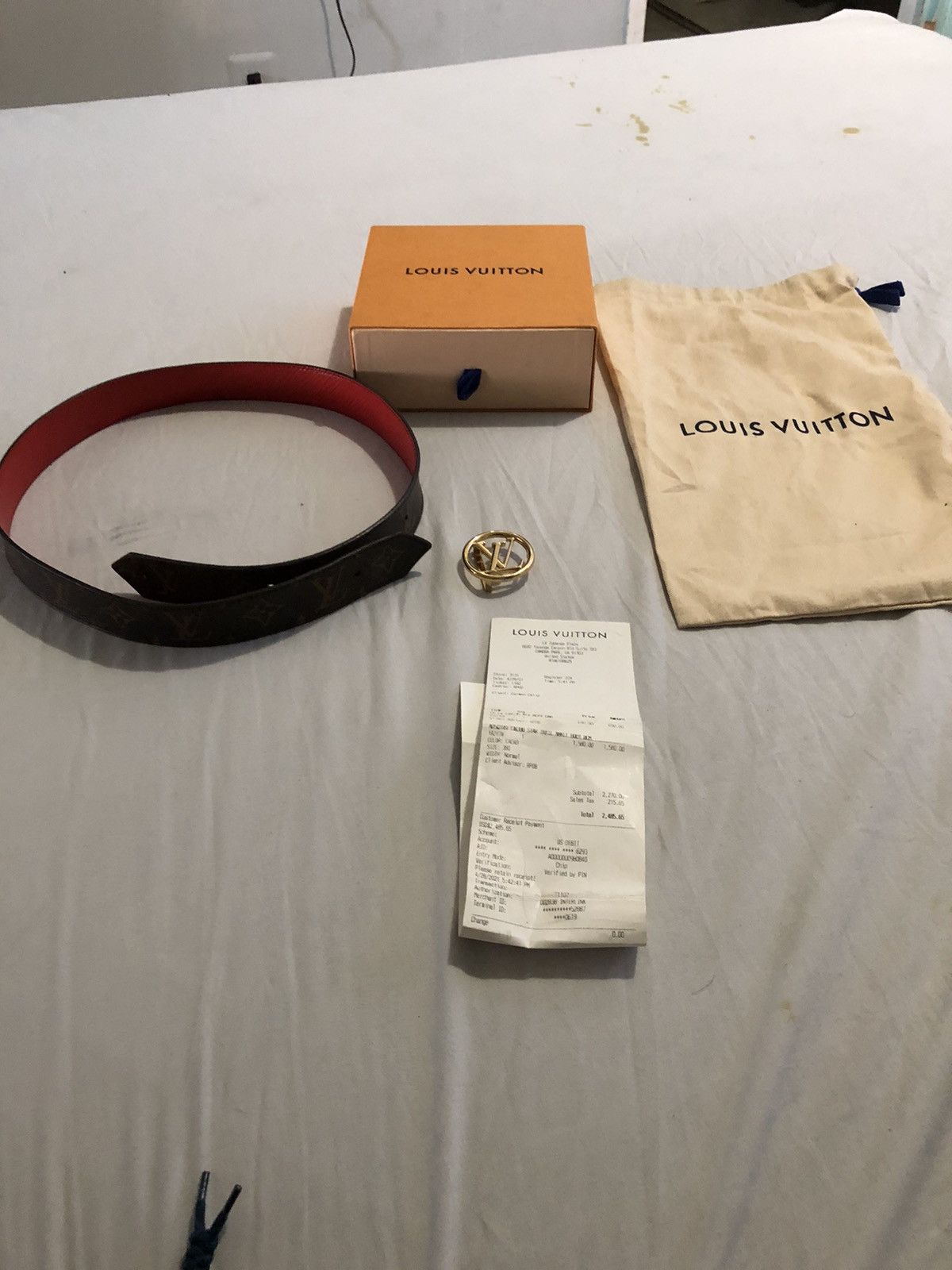 Louis Vuitton Louis Vuitton Rev Belt Size ONE SIZE - 8 Thumbnail
