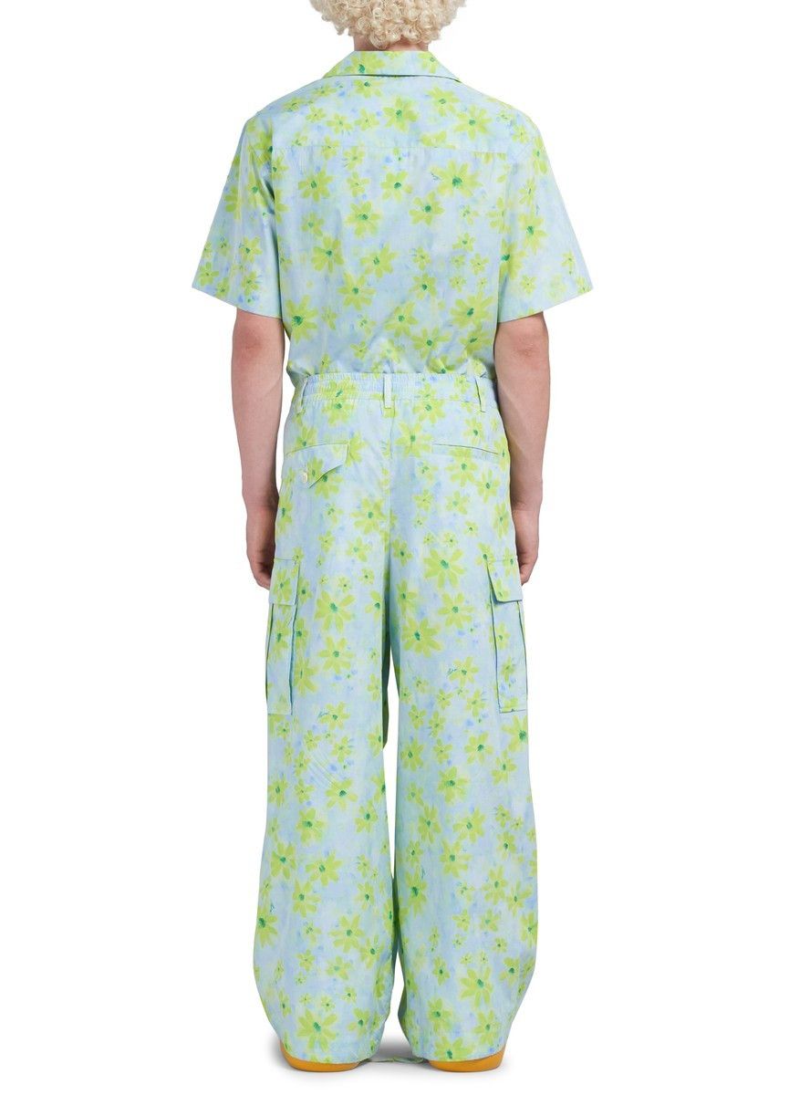 Marni oc11z0525 Cotton Poplin Cargo Pants in Multicolor Size US 36 / EU 52 - 4 Thumbnail