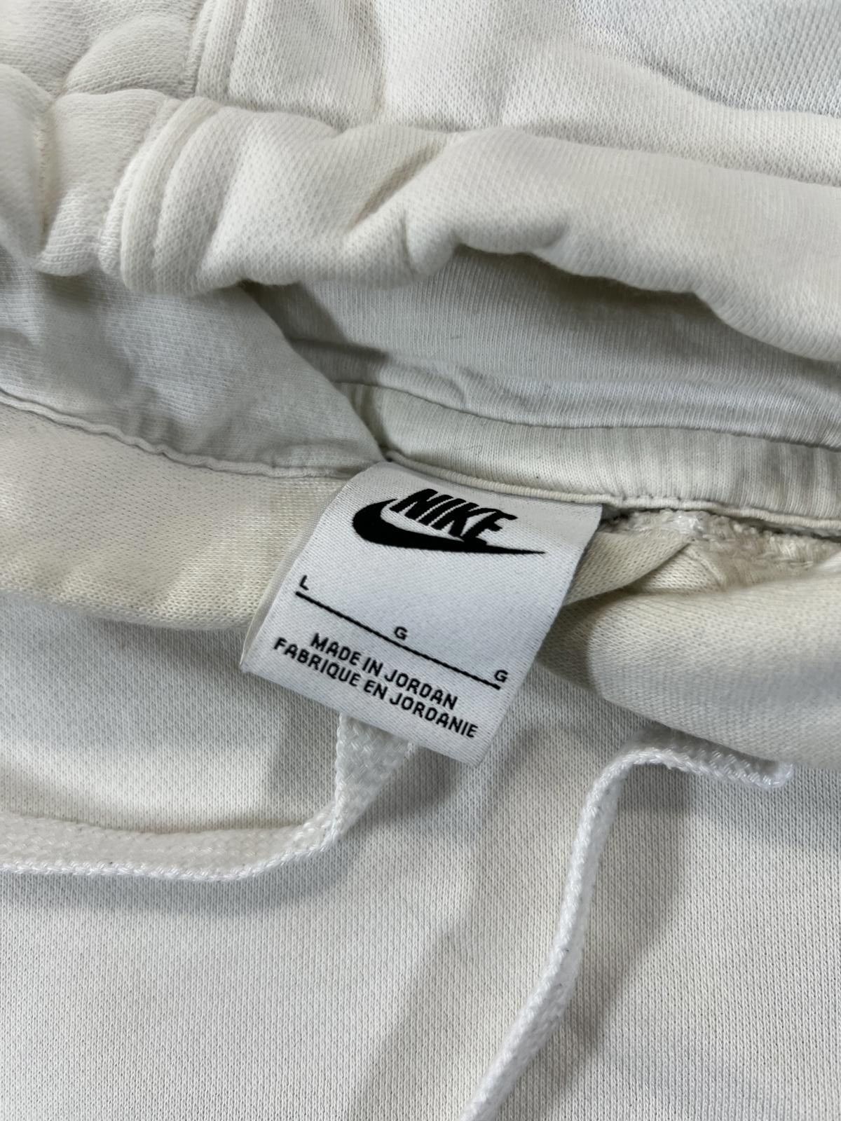 Nike Nike White Hoodie with Leopard Print Logo Size US L / EU 52-54 / 3 - 3 Thumbnail