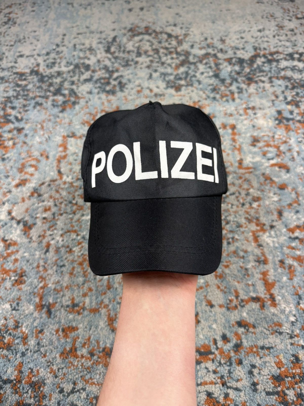 Vintage Vintage y2k Polizei balenciaga style hat cap Kanye west 00s Size ONE SIZE - 2 Thumbnail