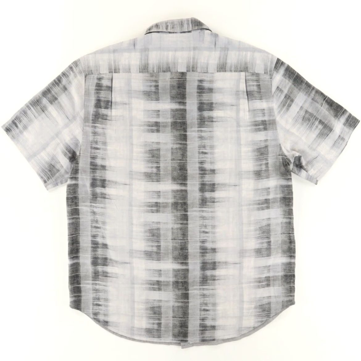 Tommy Bahama Tommy Bahama Camp Hawaiian Silk Solid Button Up Shirt Gray Men's L Size US L / EU 52-54 / 3 - 4 Thumbnail
