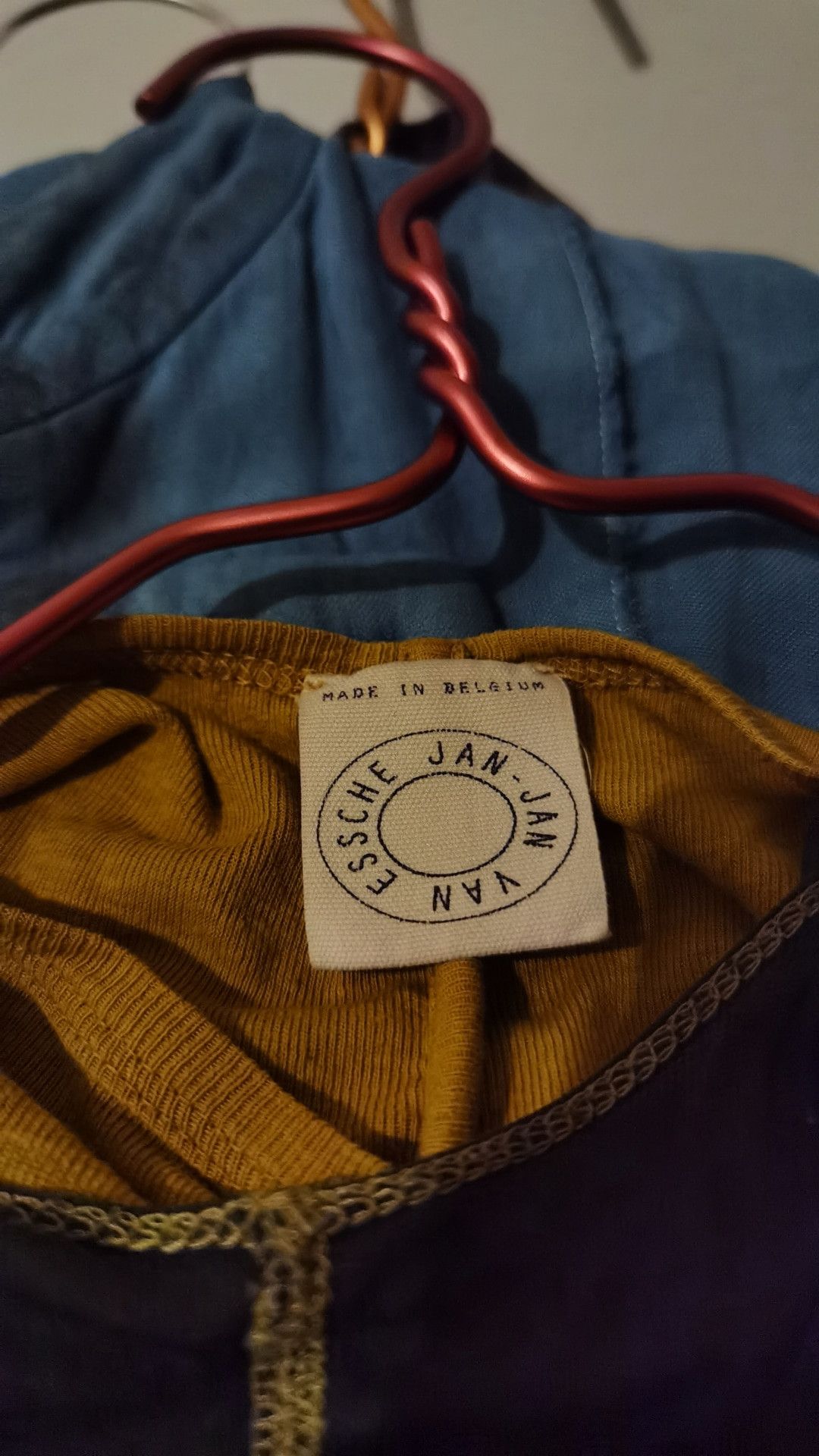 Jan Jan Van Essche Jan-jan Van Essche Orange Tank Top Made in Berlin Size US M / EU 48-50 / 2 - 3 Thumbnail