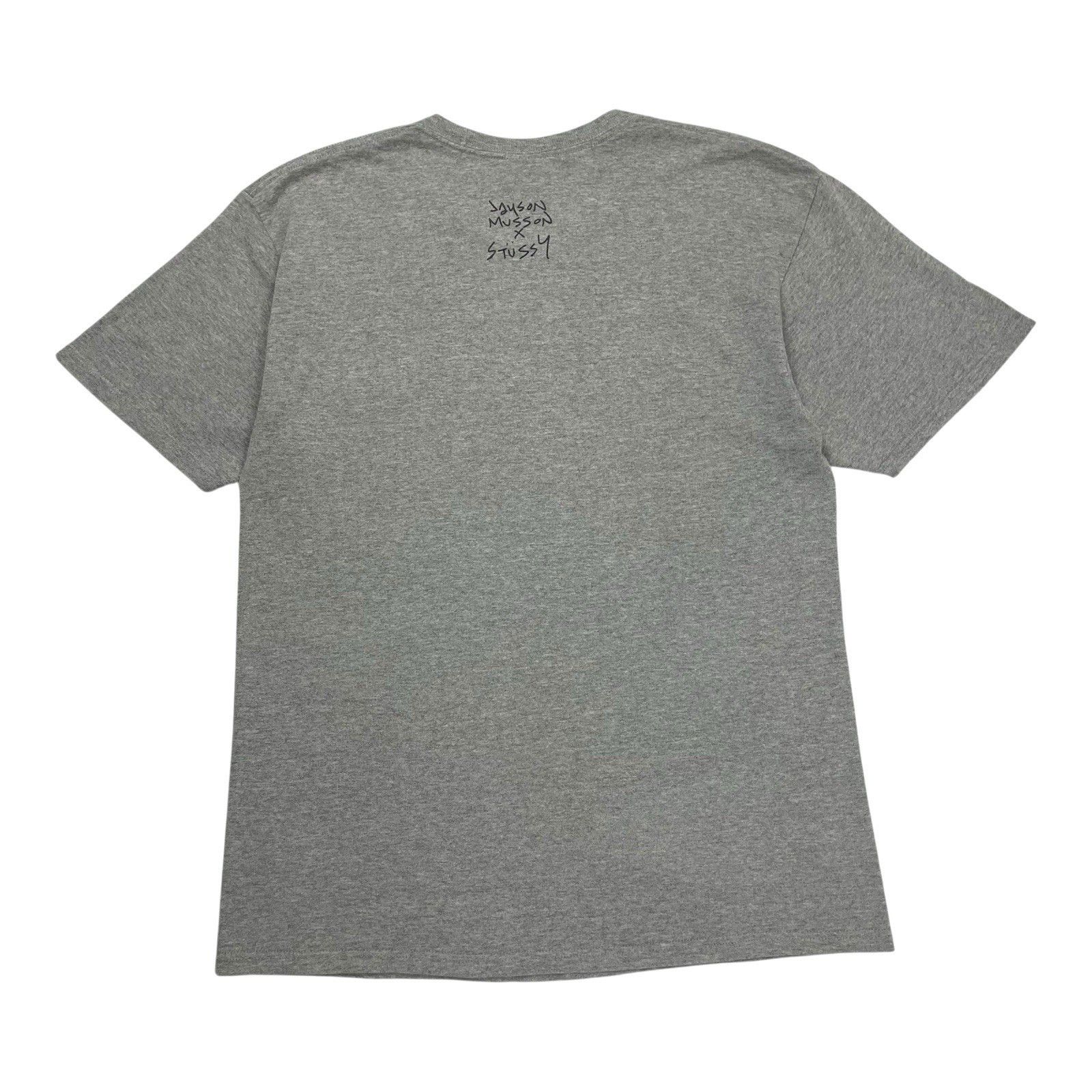 Stussy Vintage Stussy Jayson Musson T Shirt Dolphin Static Medium M Size US M / EU 48-50 / 2 - 2 Thumbnail