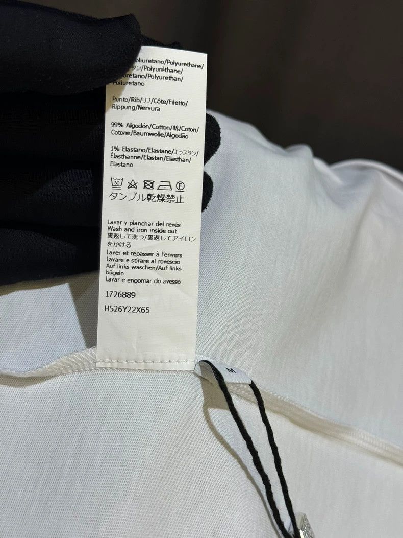 Loewe LOEWE Solid raised round neck T-shirt Size US M / EU 48-50 / 2 - 6 Thumbnail