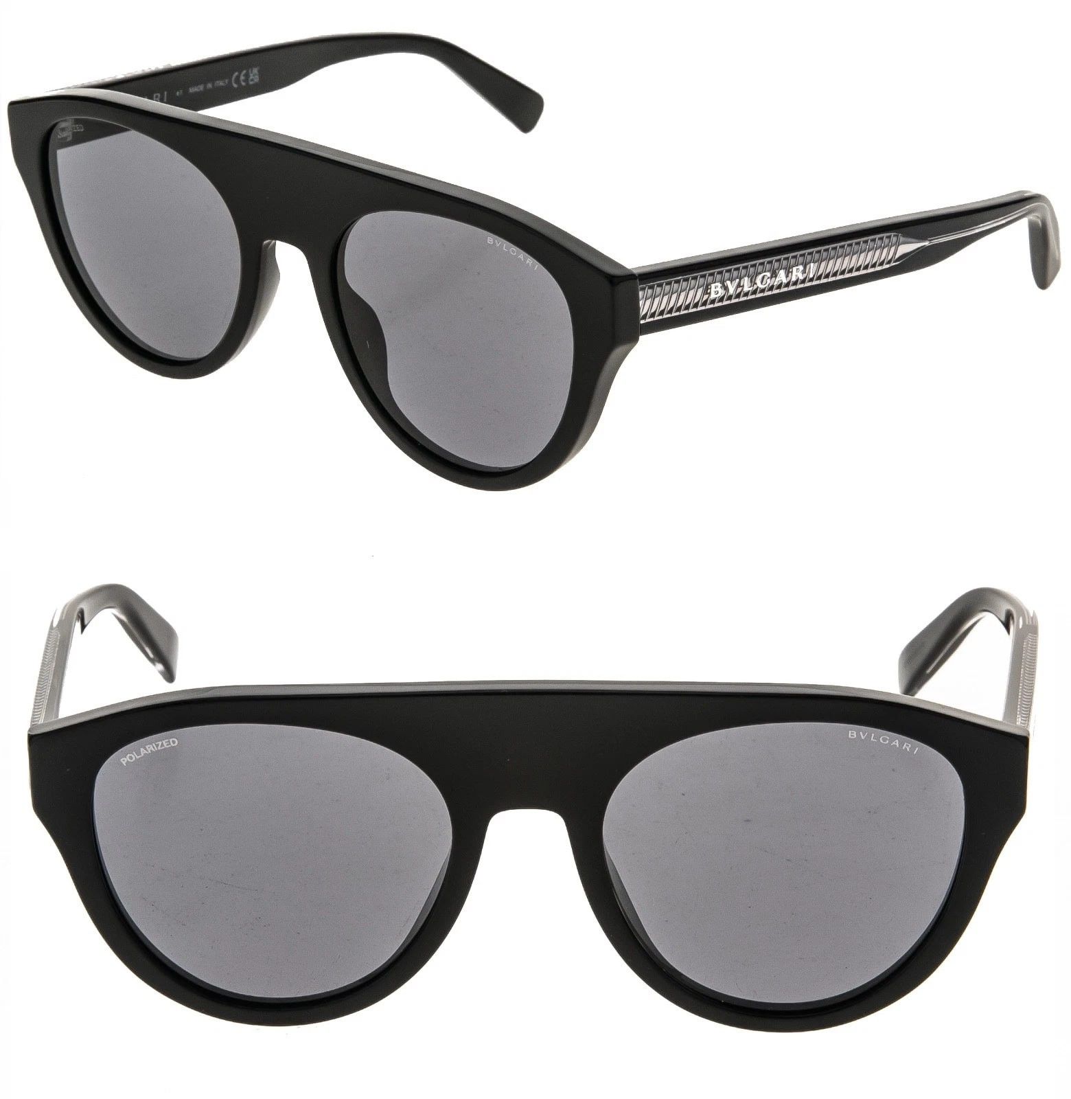 Bvlgari BVLGARI BV40054I TUBOGAS Men POLARIZED Sunglasses 40054 03D Size ONE SIZE - 1 Thumbnail