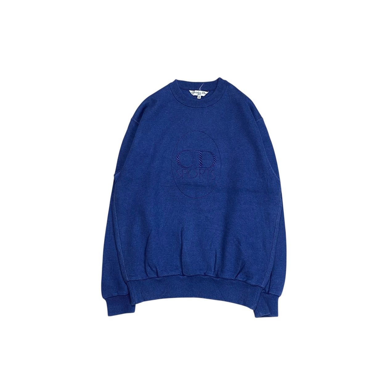 Christian Dior Monsieur Vintage Christian Dior Sport Big Logo Sweatershirt Knitwear Size US M / EU 48-50 / 2 - 2 Thumbnail