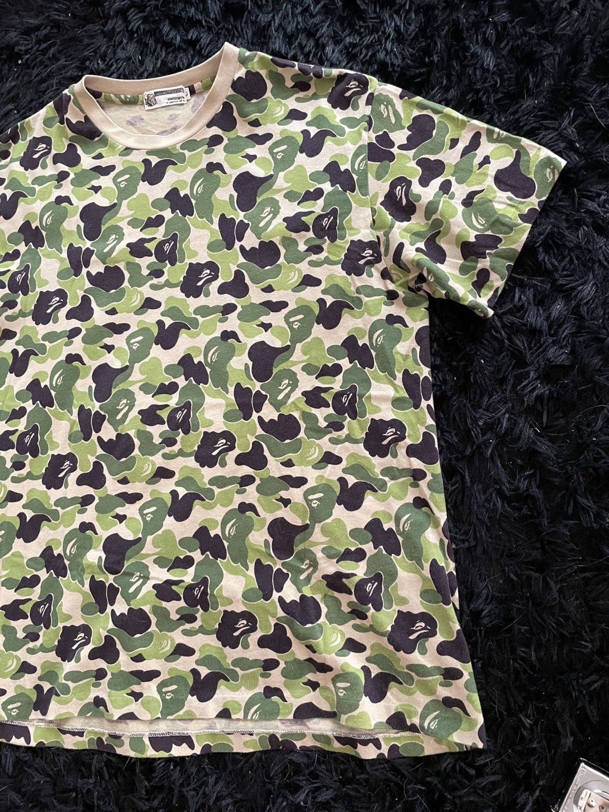 Bape Bape All Over Camo Tee Size US L / EU 52-54 / 3 - 3 Thumbnail