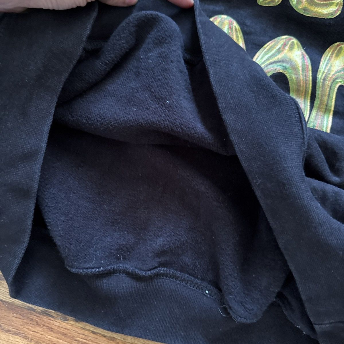 Other Mood Swings Holographic Hoodie Size L Size US L / EU 52-54 / 3 - 4 Thumbnail