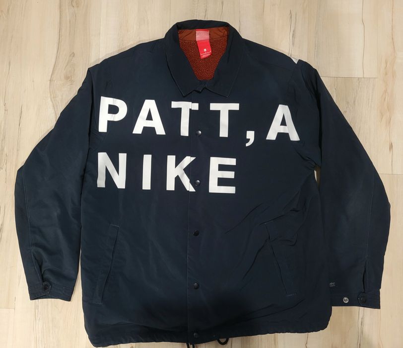 patta nike coach jacket