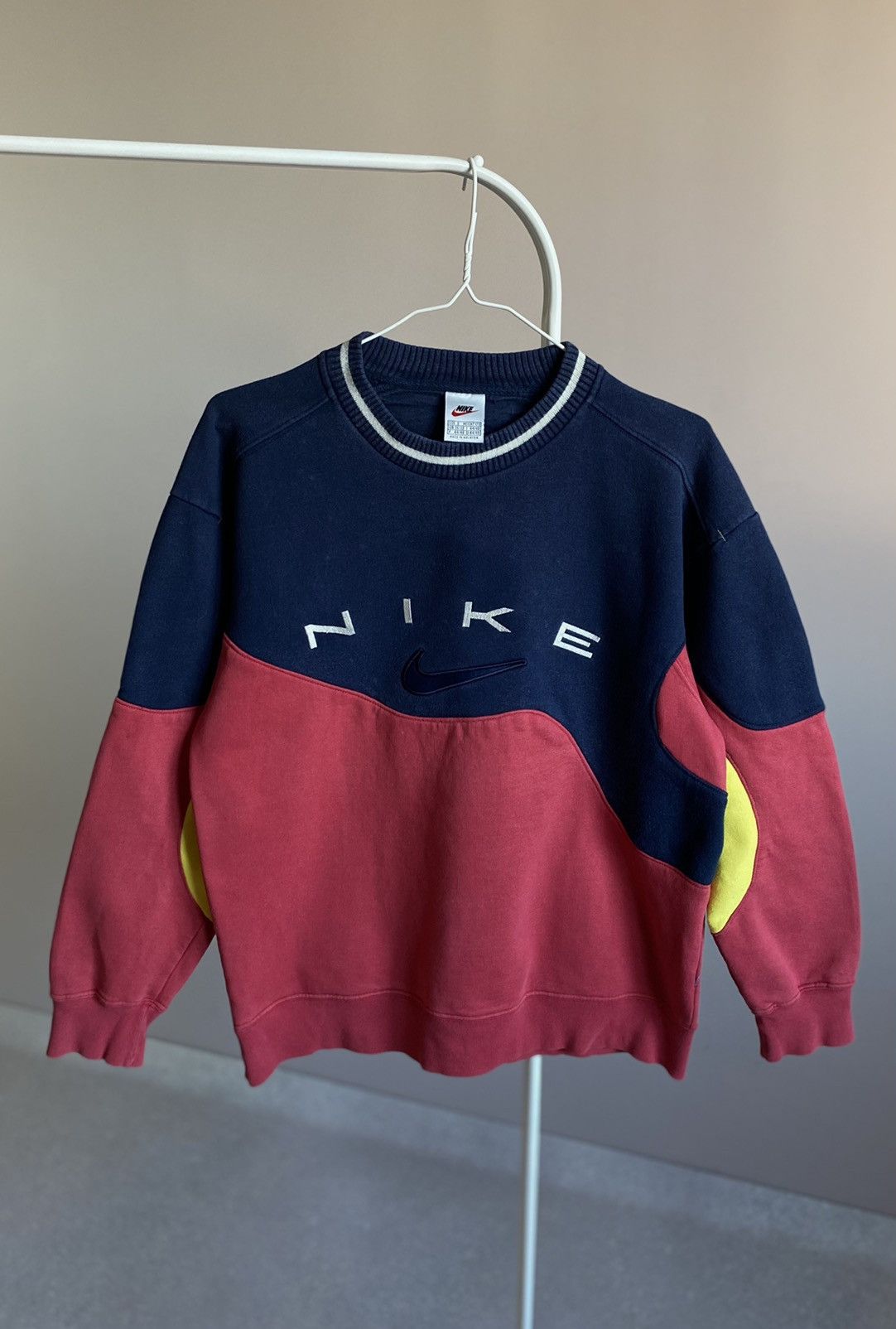 reworked vintage nike sweatshirt