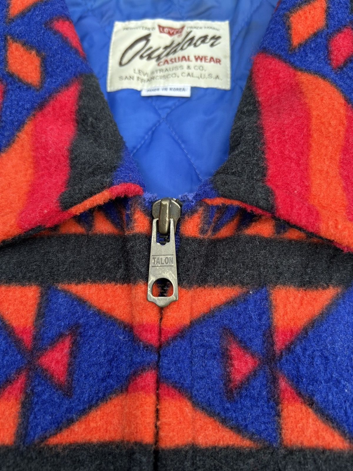 Levi's Vintage Levis Navajo fleece wool Jacket Size US M / EU 48-50 / 2 - 4 Thumbnail