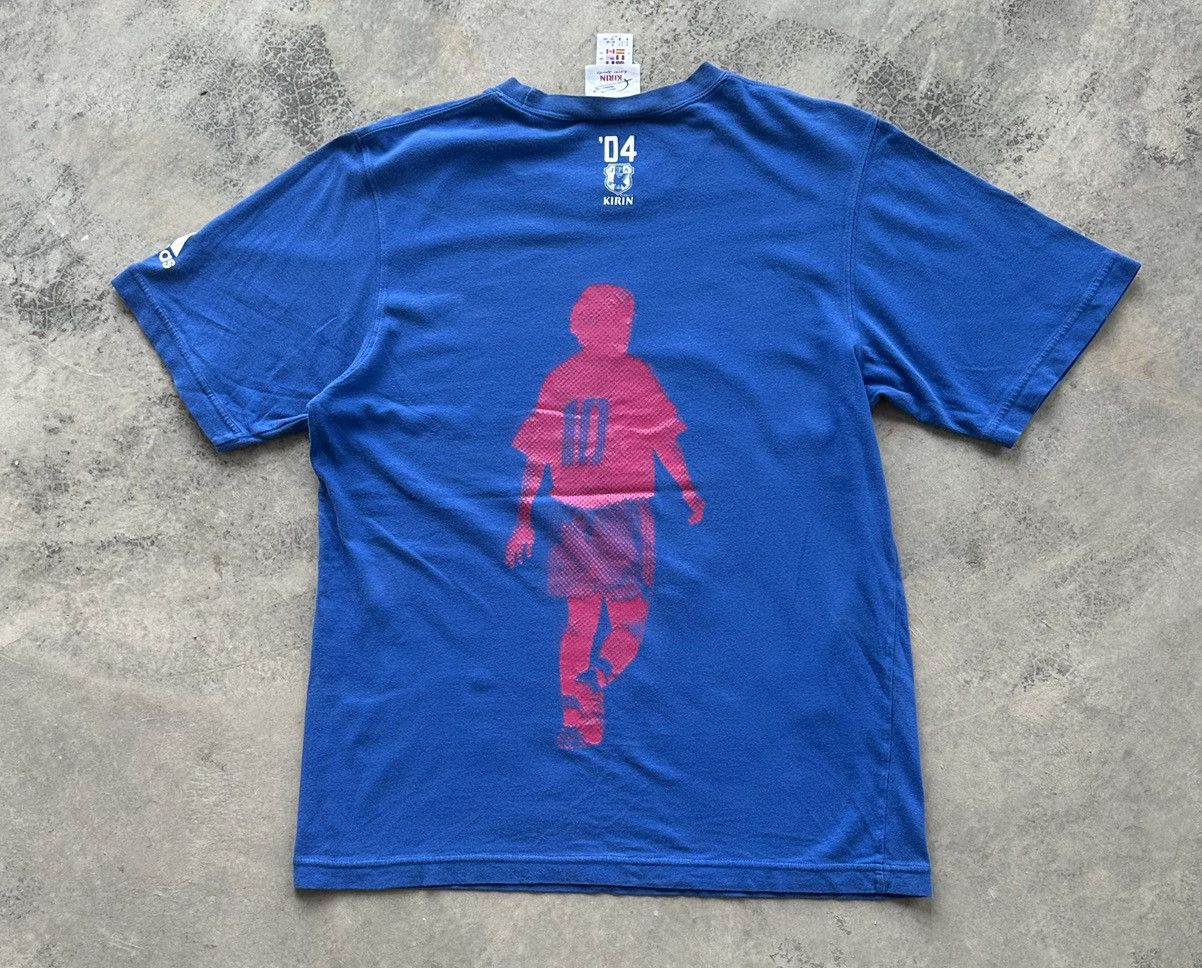 Adidas × Japanese Brand × Vintage VINTAGE ADIDAS JAPAN FANTASISTA SHUNSUKE NAKAMURA TEE Size US M / EU 48-50 / 2 - 8 Thumbnail