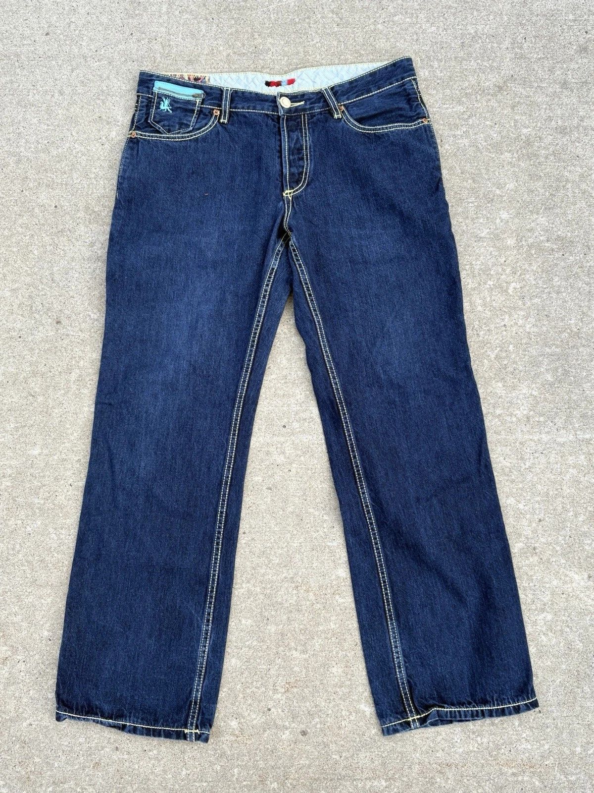 Coogi Coogi Australia Men's Jeans Y2K Relaxed Straight Leg Size US 36 / EU 52 - 2 Thumbnail