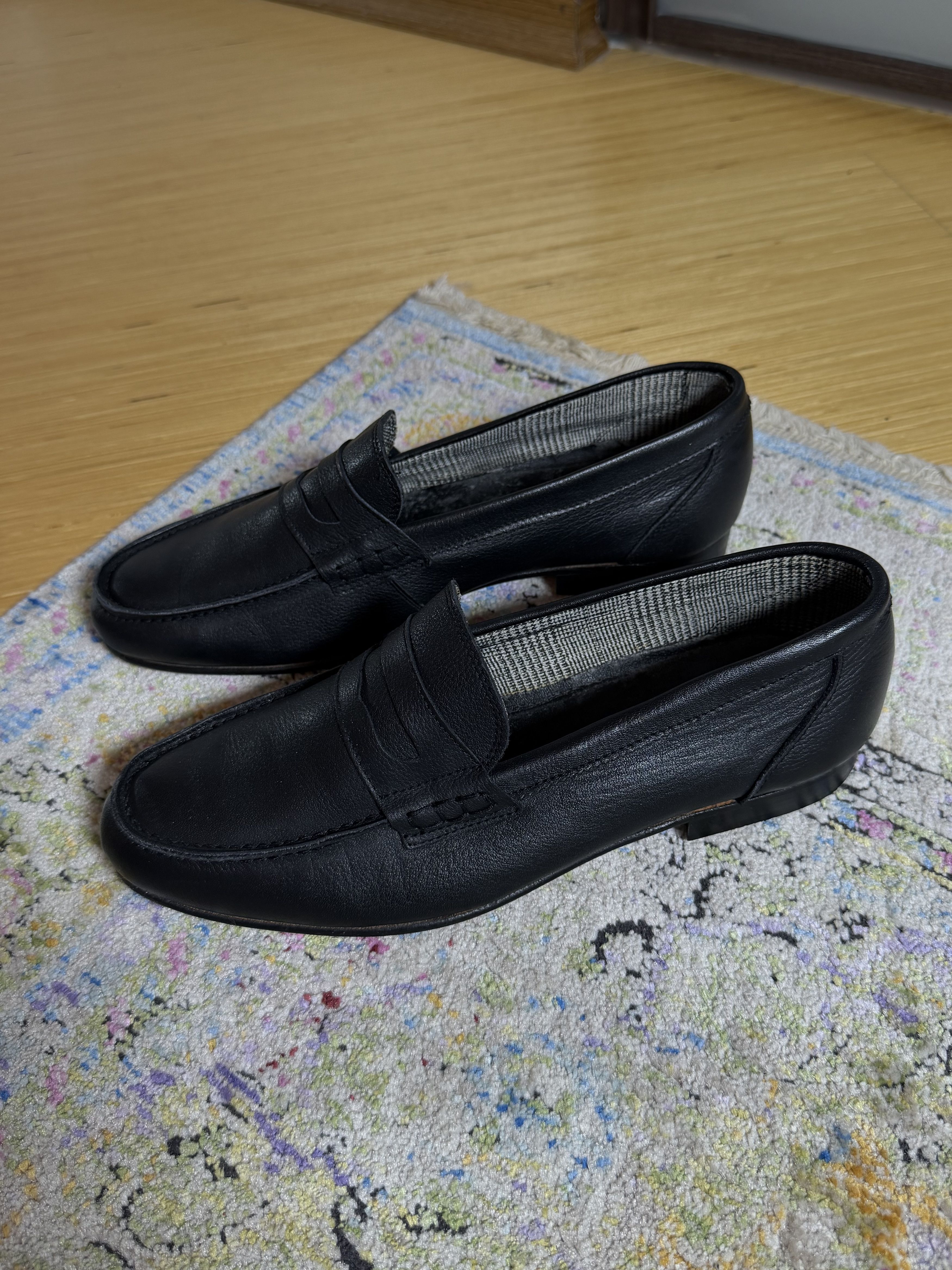 Bruno Magli Bruno Magli Cosmo Saffiano Leather Penny Loafer Size US 10 / EU 43 - 1 Thumbnail