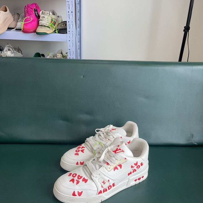 Nigo x LOUIS VUITTON Trainer Casual Low-Top Sneakers -2505
