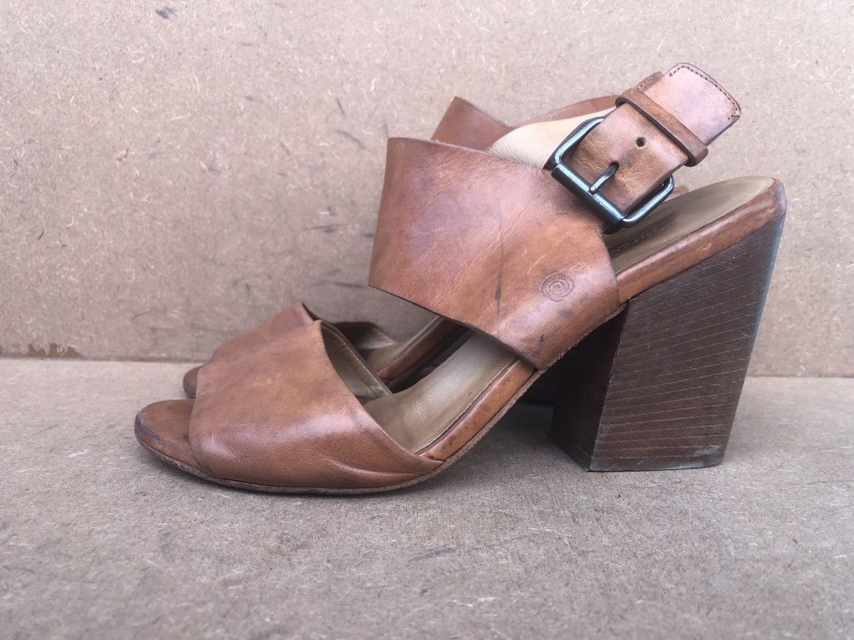 Marsell Marsell Brown Cslfskin Leather Women’s Heels Size 38.5 Size US 8.5 / IT 38.5 - 2 Thumbnail