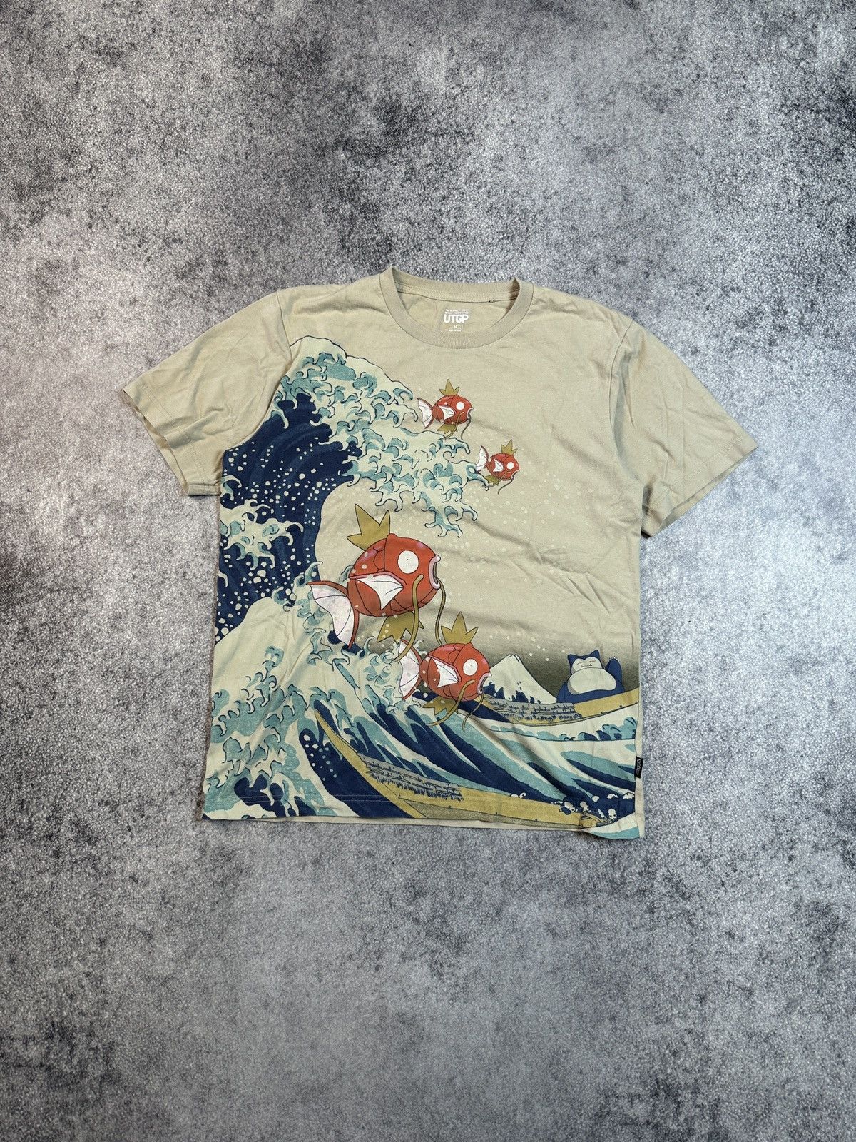 Pokemon × Uniqlo Uniqlo Pokémon Logo T-shirt Streetwear Style Rare M Size US M / EU 48-50 / 2 - 1 Thumbnail