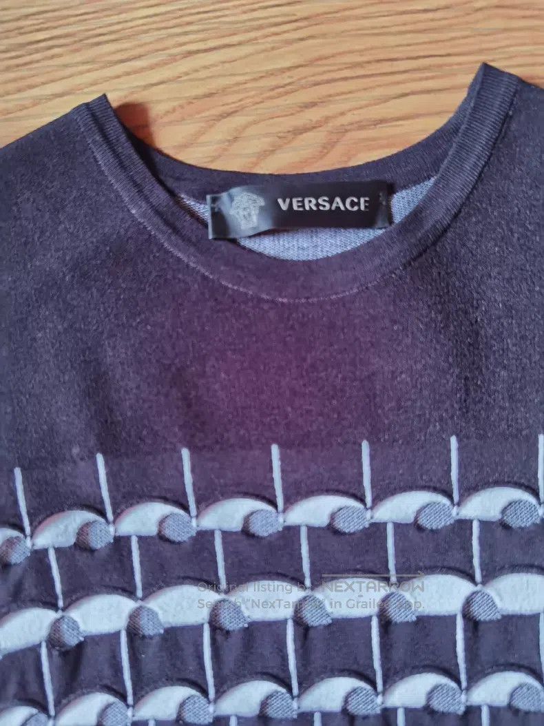 Versace Versace Black and white dress Size M / US 6-8 / IT 42-44 - 5 Thumbnail