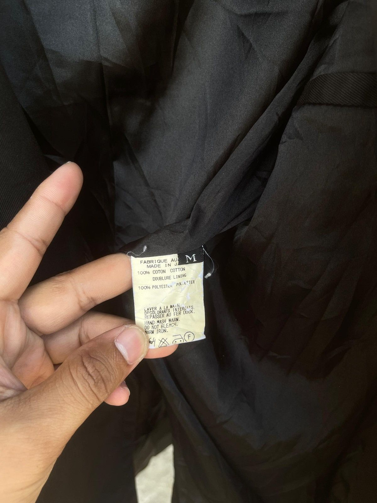 kiryuyrik Kiryuyrik Yohji Yamamoto Butterfly Tag Double Breast Jacket Size US M / EU 48-50 / 2 - 20 Thumbnail