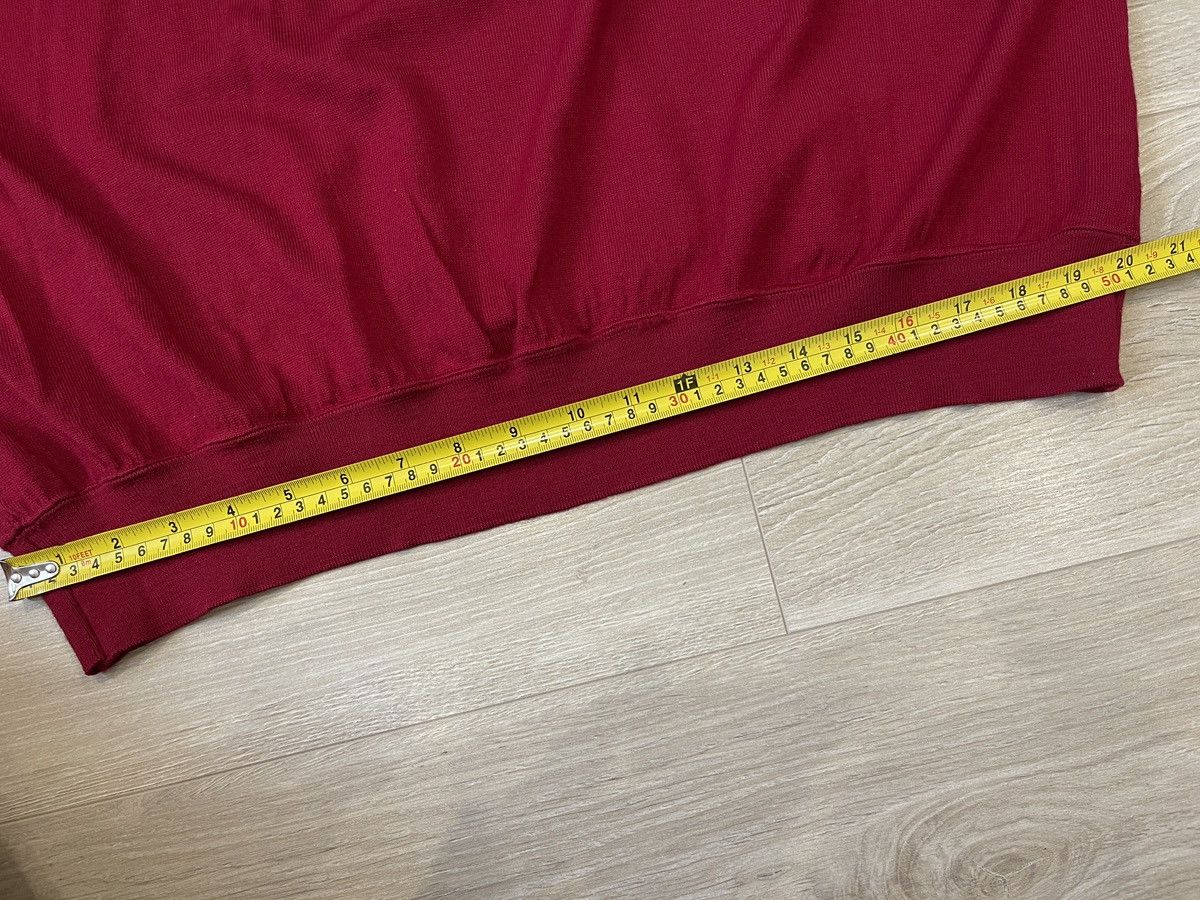 Paul & Shark Vintage Paul & Shark wool sweater polo long sleeve red Size US XXL / EU 58 / 5 - 17 Thumbnail
