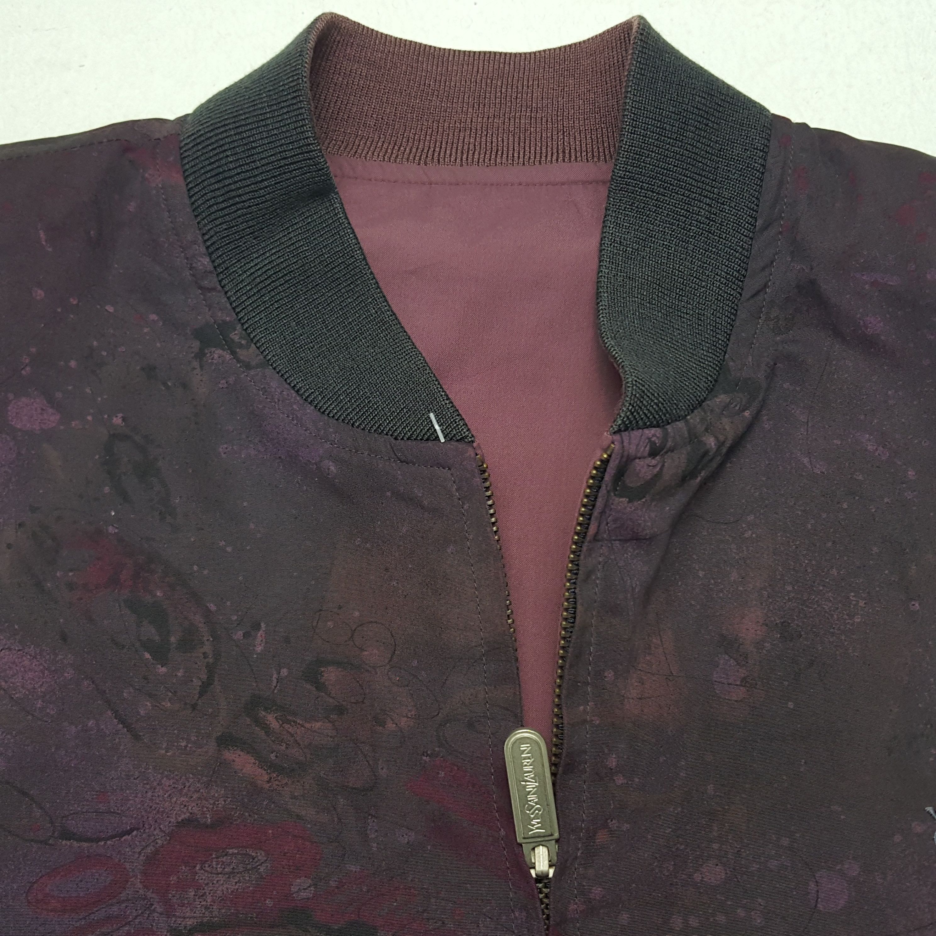 Vintage × Yves Saint Laurent Vintage Yves Saint Laurent Zipper Jacket Size US M / EU 48-50 / 2 - 4 Thumbnail
