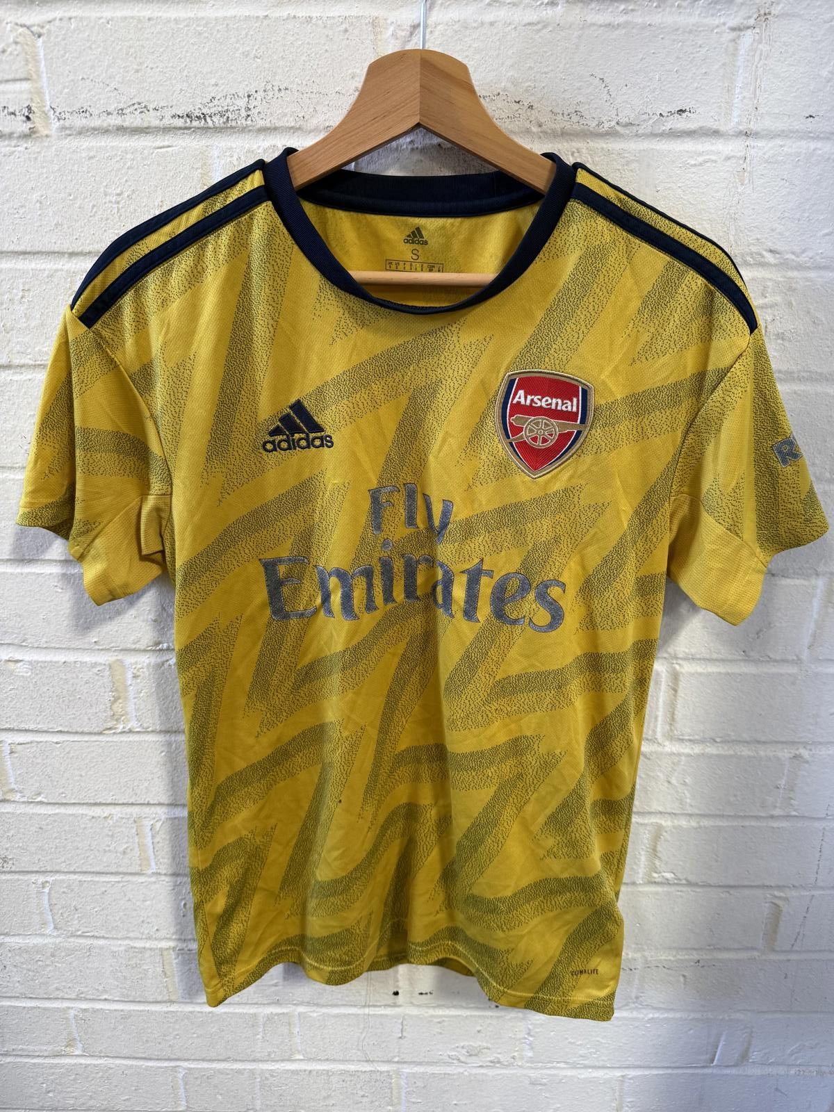 Adidas Arsenal Yellow Climalite Men's Soccer Jersey Size S Size US S / EU 44-46 / 1 - 1 Thumbnail