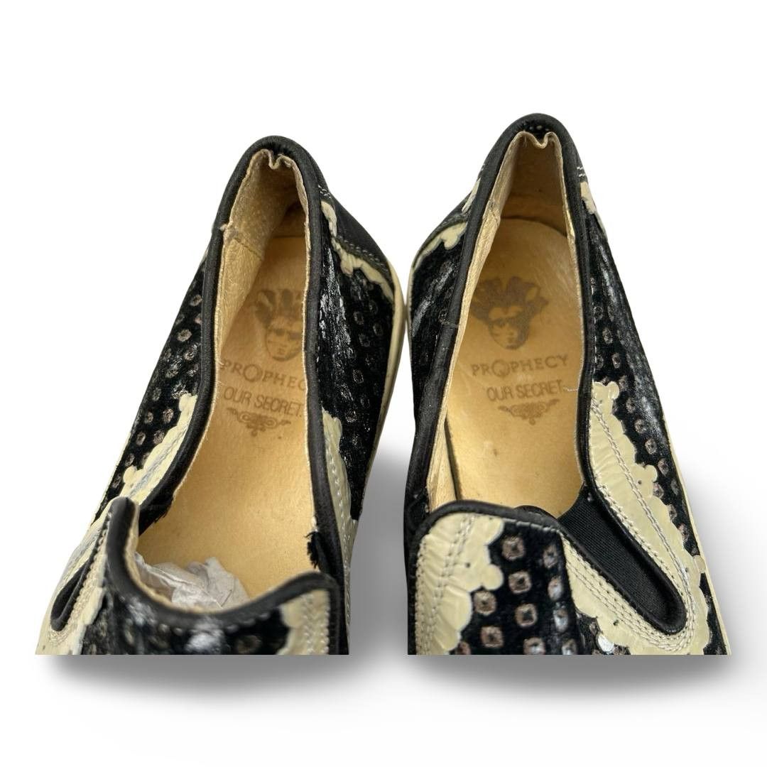 Luxire prophecy our secret slip ons #33 Size US 7.5 / EU 40-41 - 2 Thumbnail