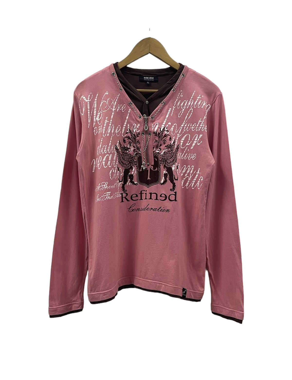 Hysteric Glamour × If Six Was Nine × Japanese Brand In The Attic Japan Neklace Poem Tshirts Size US M / EU 48-50 / 2 - 2 Thumbnail