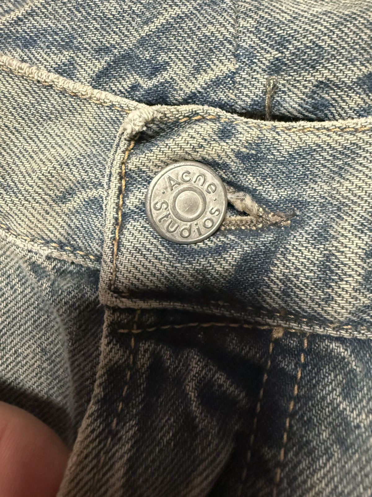 Acne Studios Acne studios flare denim Size US 33 - 2 Thumbnail