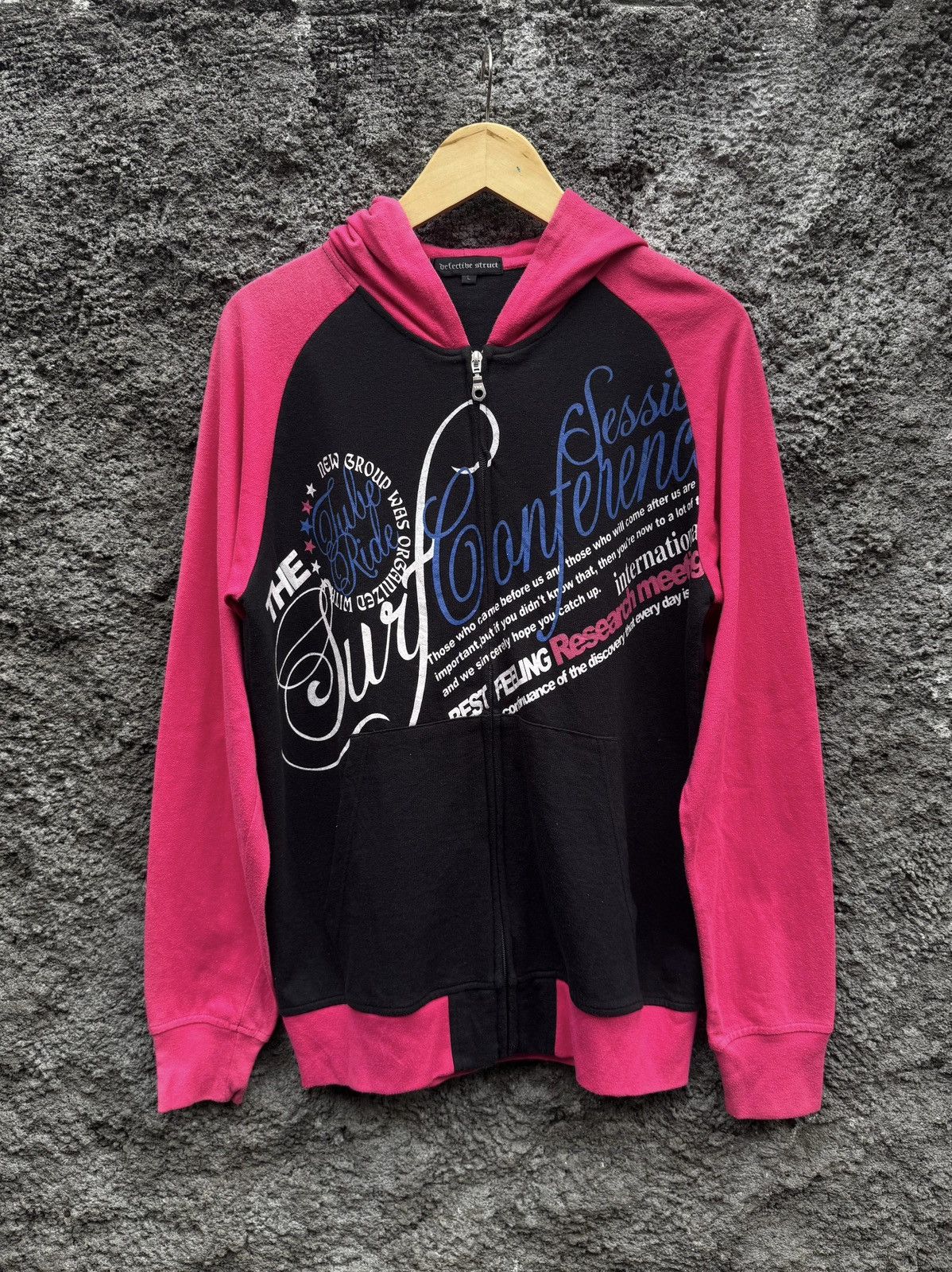Hysteric Glamour × If Six Was Nine × Japanese Brand Y2k Detective struct ifsixwasnine style zip hoodie Size US L / EU 52-54 / 3 - 1 Thumbnail