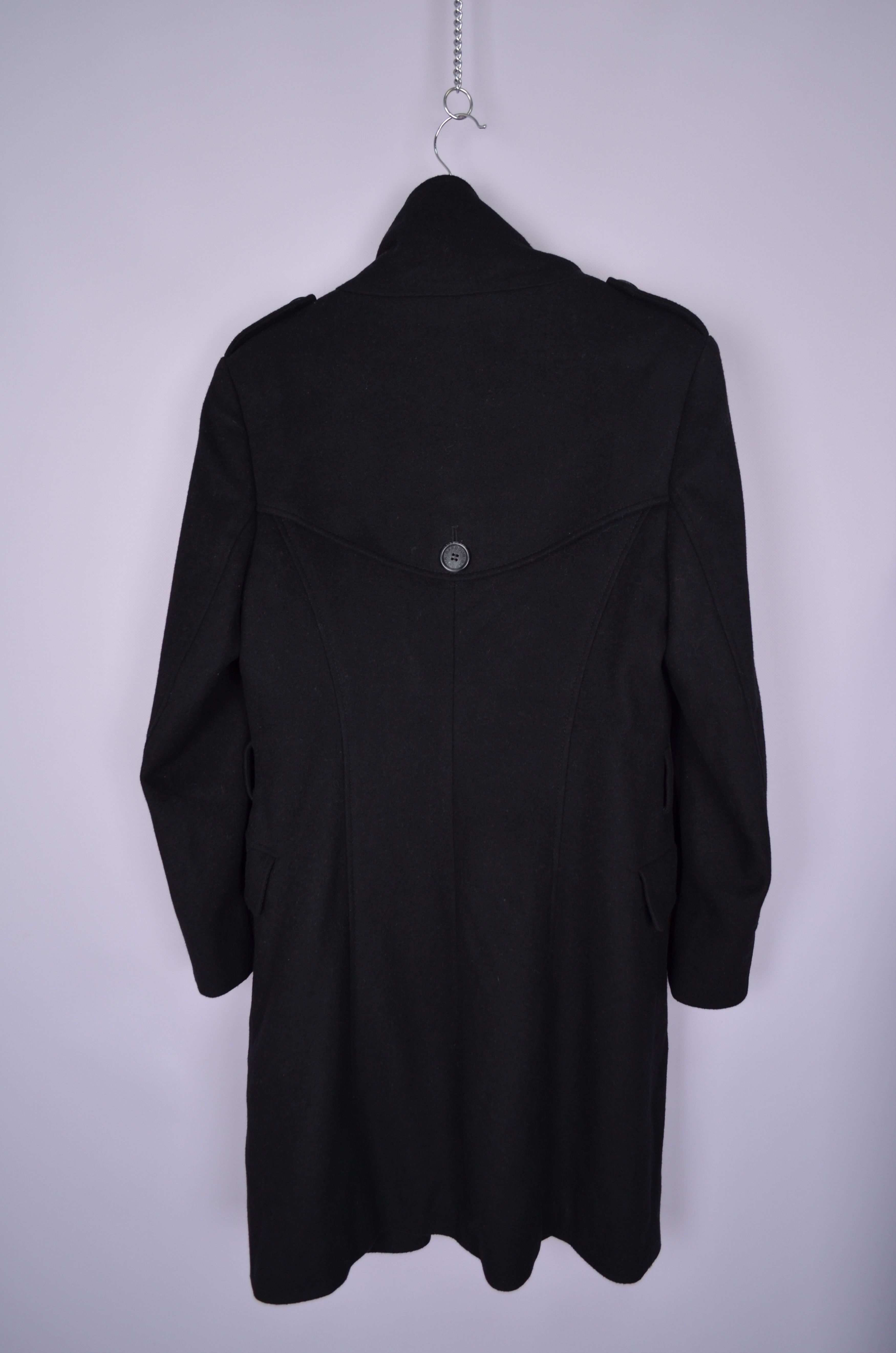 Barbour × Designer Barbour Madge Coat Jacket Wool and Cashmere UK10 US6 NO BELT Size M / US 6-8 / IT 42-44 - 5 Thumbnail