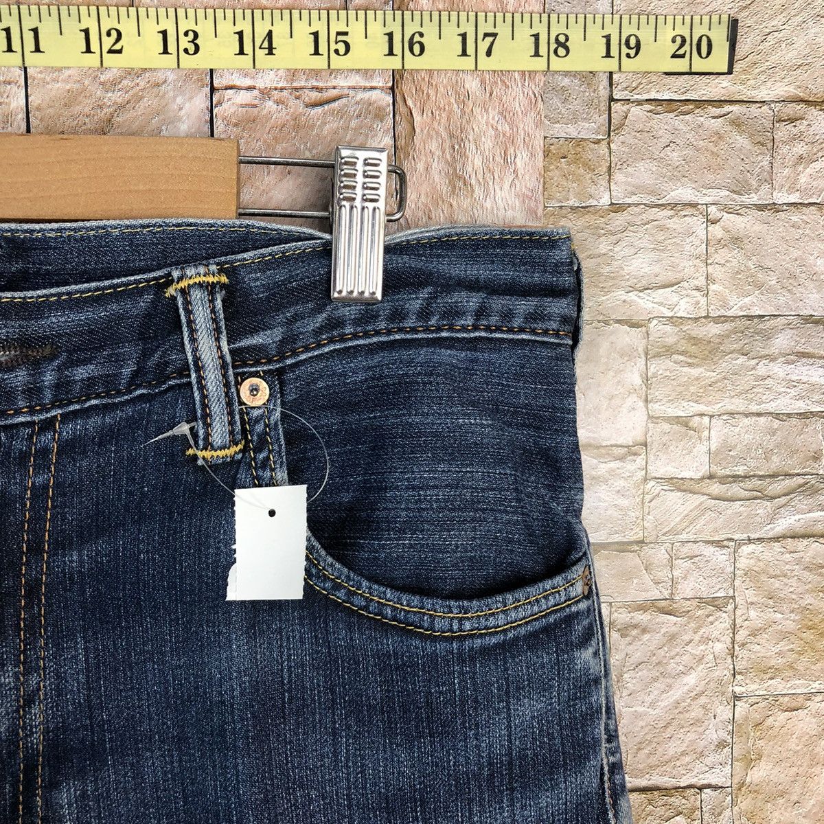 Levi's Levis Blue Denim Pants #7569 Size US 32 / EU 48 - 9 Thumbnail