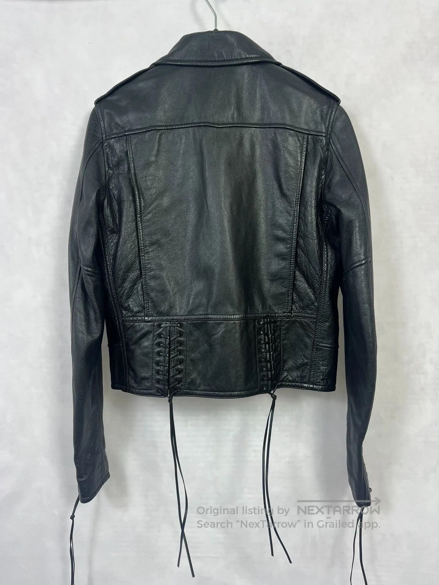 Saint Laurent Paris Black Saint Laurent Motorcycle Leather Jacket. Size US S / EU 44-46 / 1 - 2 Thumbnail