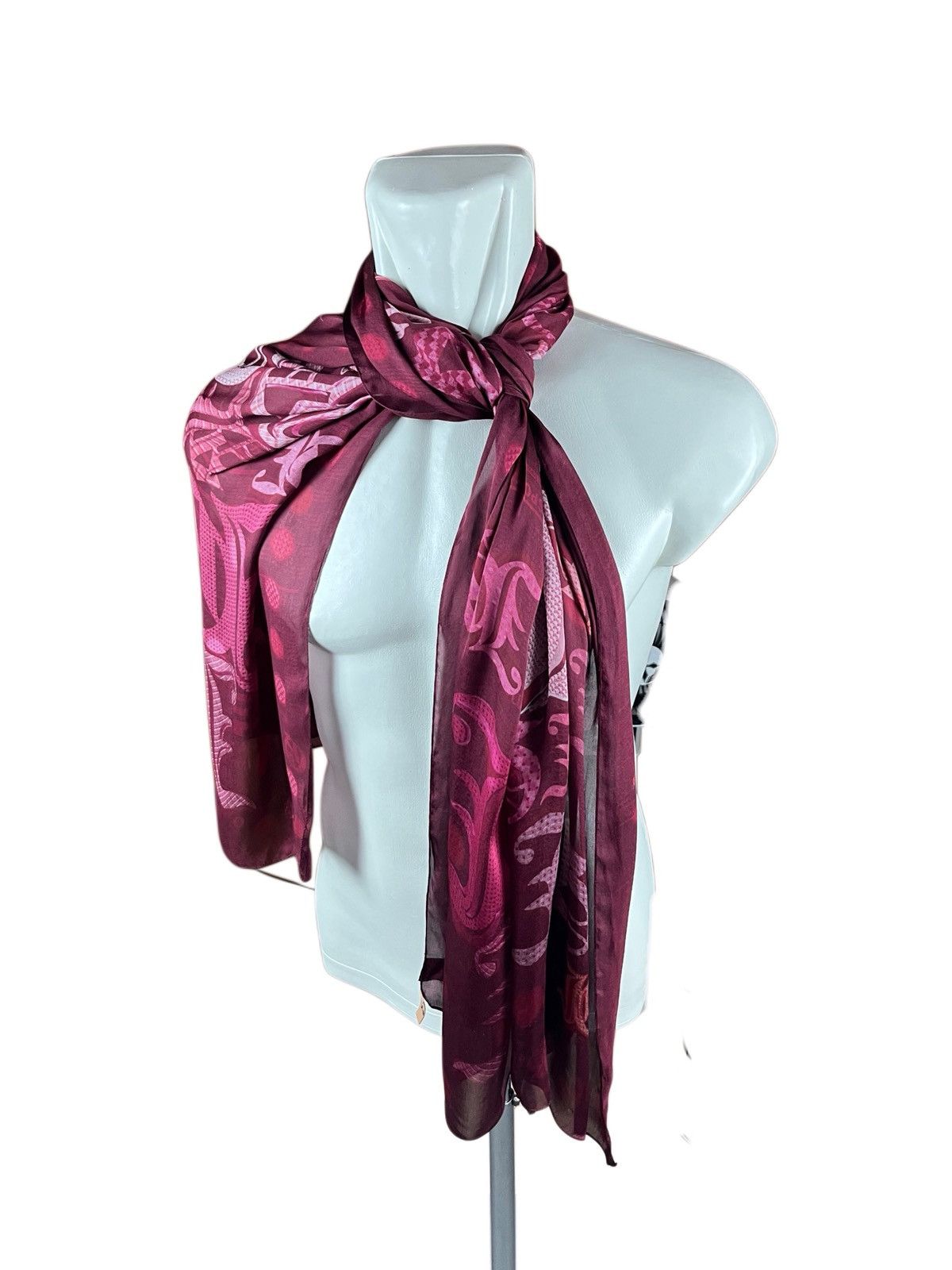 John Galliano Galliano newspaper silk scraft Size ONE SIZE - 4 Thumbnail