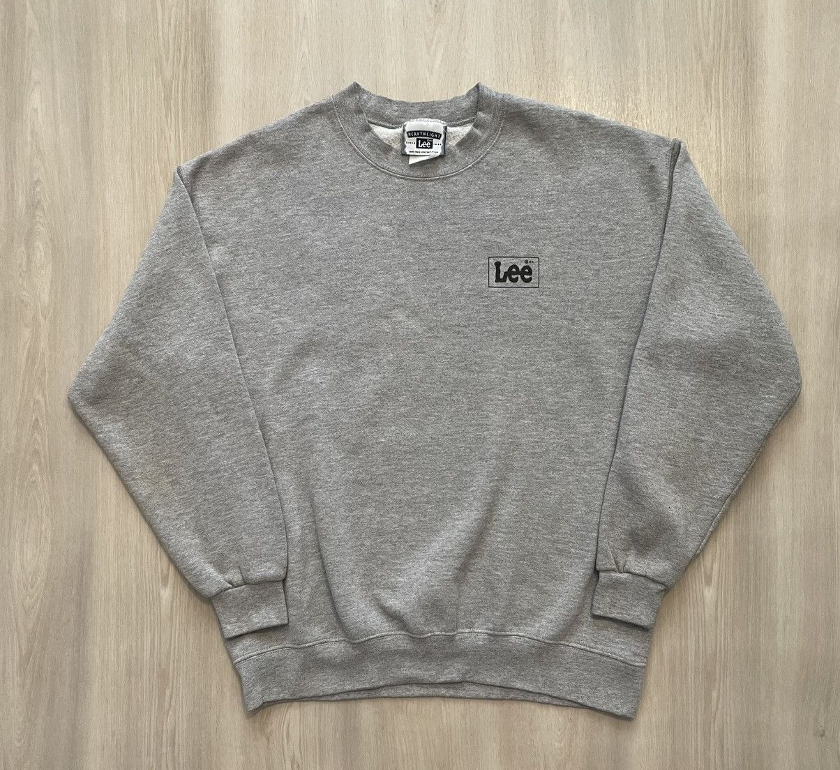 Lee Vintage 90s LEE Classic Essential Crewneck Sweater sz M Size US M / EU 48-50 / 2 - 1 Thumbnail