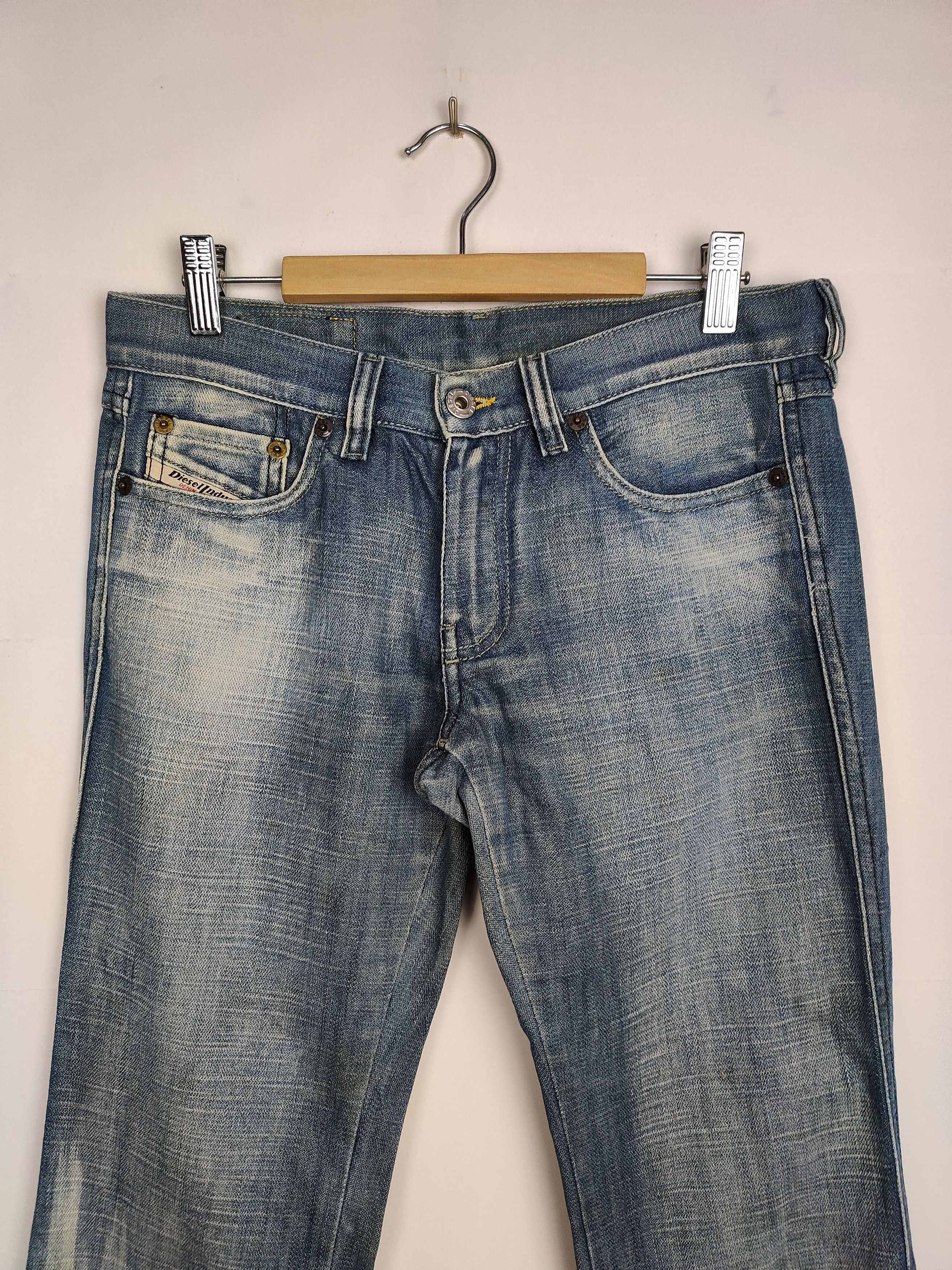 Designer × Diesel Diesel Made In Italy Denim Pant Size 28" / US 6 / IT 42 - 2 Thumbnail