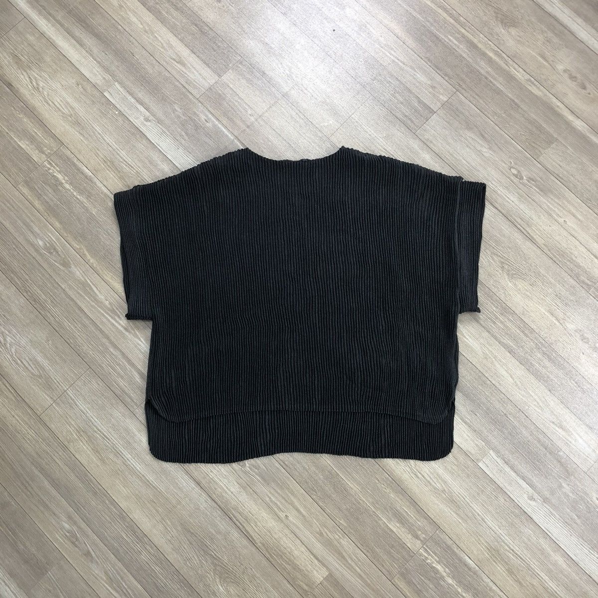 Designer × Issey Miyake × Japanese Brand Vtg Specchio Issey Miyake Pleats Please Inspired Boxy Top Size US M / EU 48-50 / 2 - 3 Thumbnail