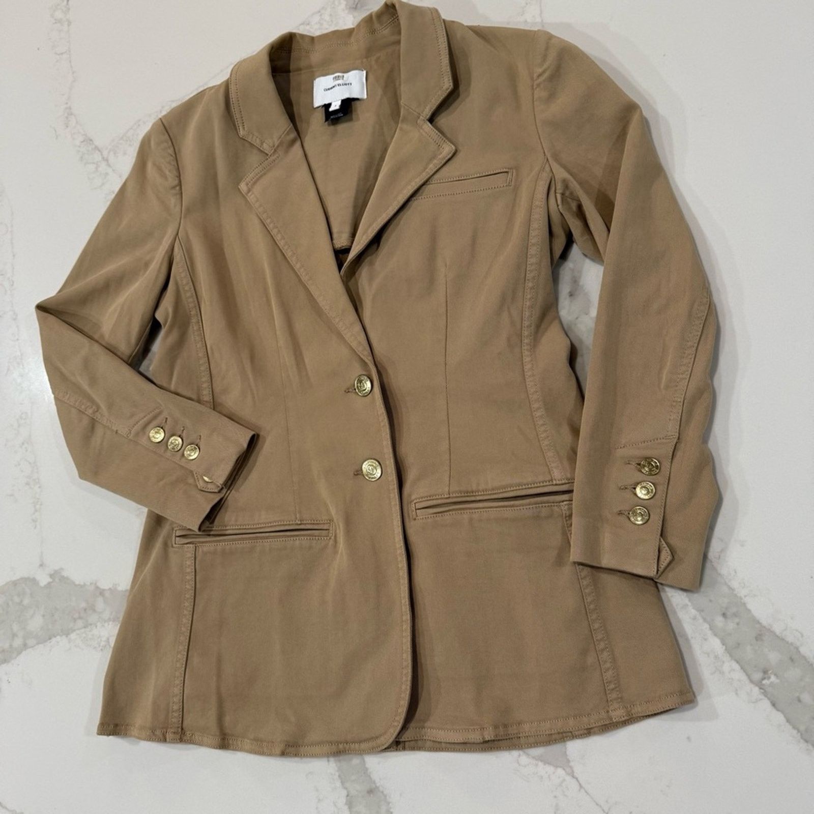 Current/Elliot Current/Elliott The Highball Blazer Jacket Women’s 1 US 2-4 Size S / US 4 / IT 40 - 7 Thumbnail