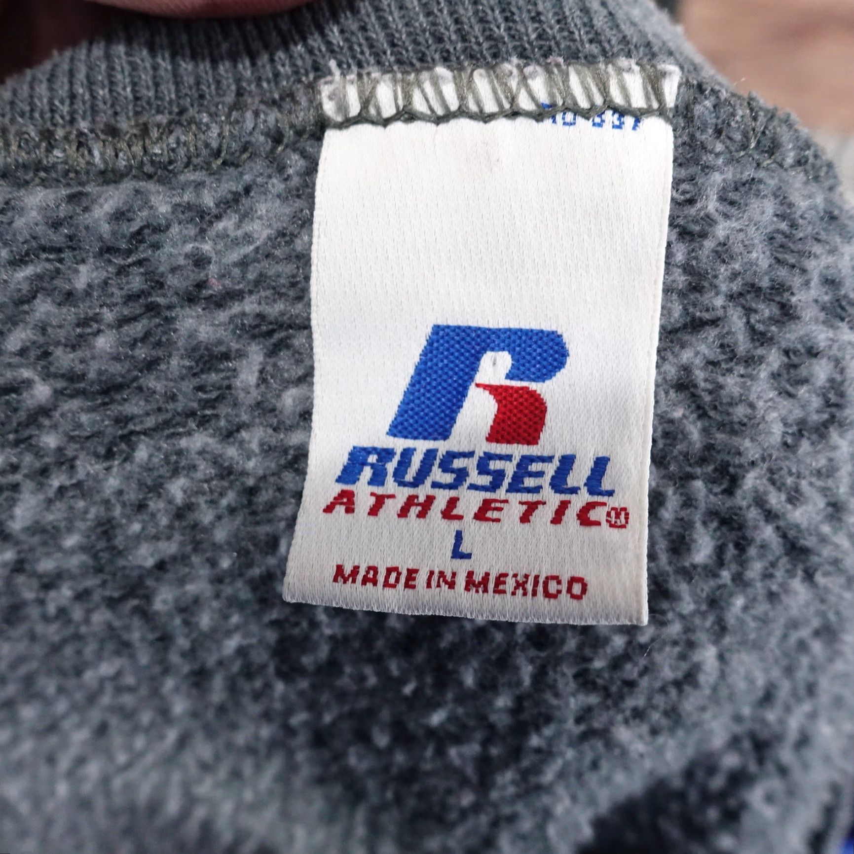Russell Athletic Vintage Missouri Russell Athletic Rolla Bulldogs Crewneck Sweatshirt Adult Large Gray Cotton Blend 90s Mens Size US L / EU 52-54 / 3 - 7 Thumbnail