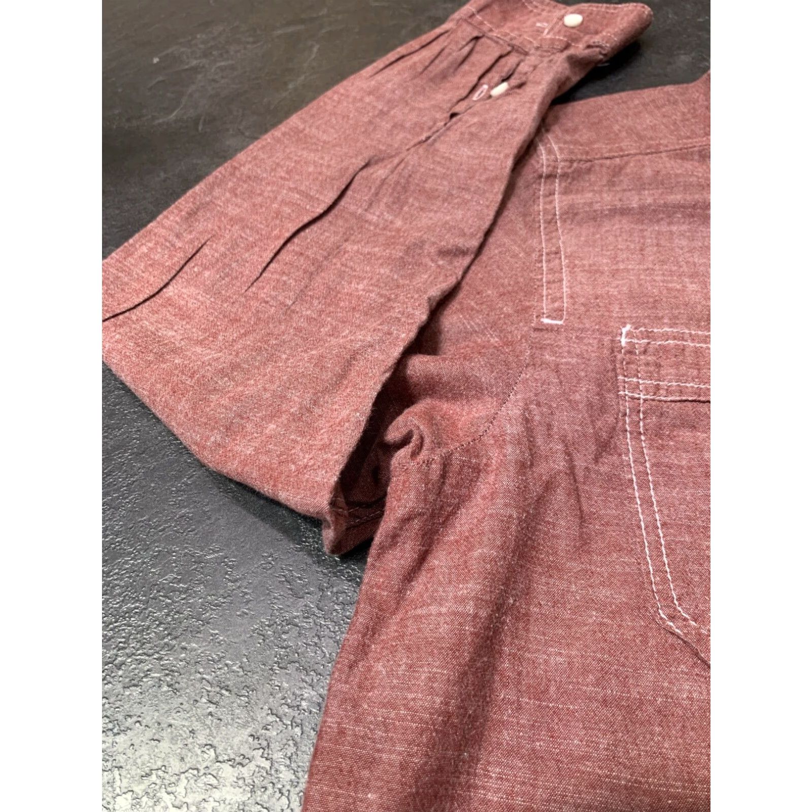 KAVU KAVU Men's Large Long Sleeve Button Up Shirt Brick Red Size US L / EU 52-54 / 3 - 5 Thumbnail