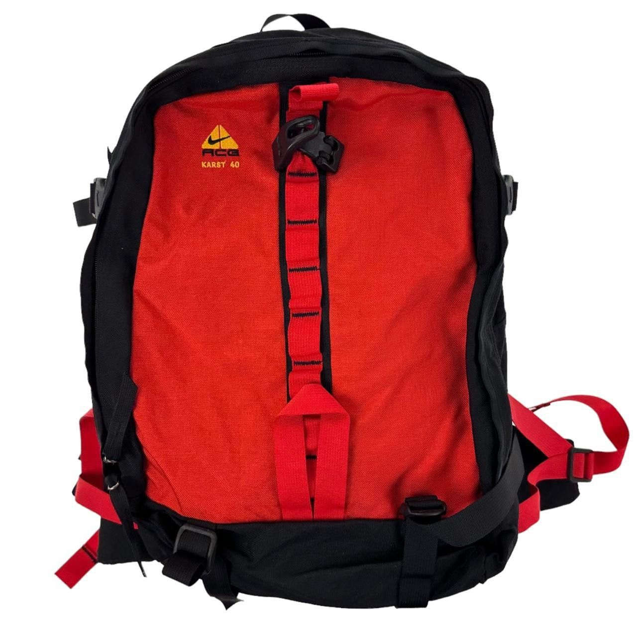 image of Vintage Nike Acg Karst 40 Backpack in Black, Men's