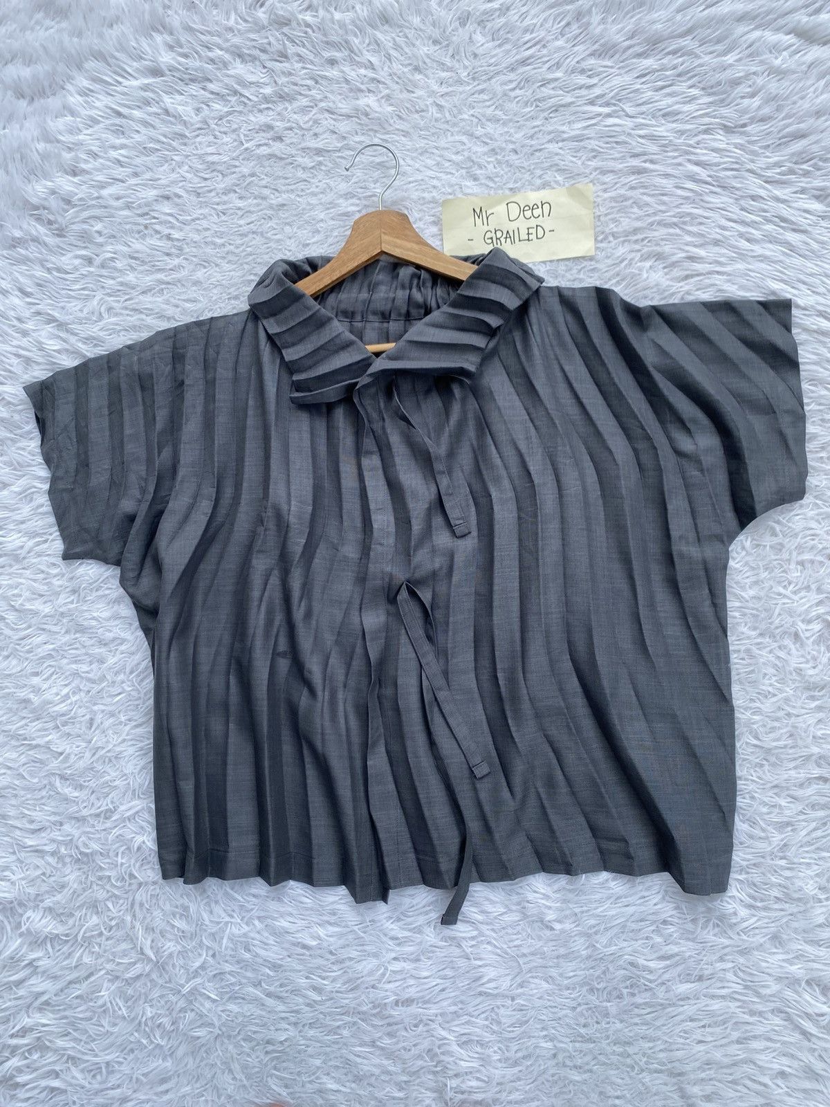 Issey Miyake Rare Issey Miyake IM Pleated Blouse Size M / US 6-8 / IT 42-44 - 3 Thumbnail