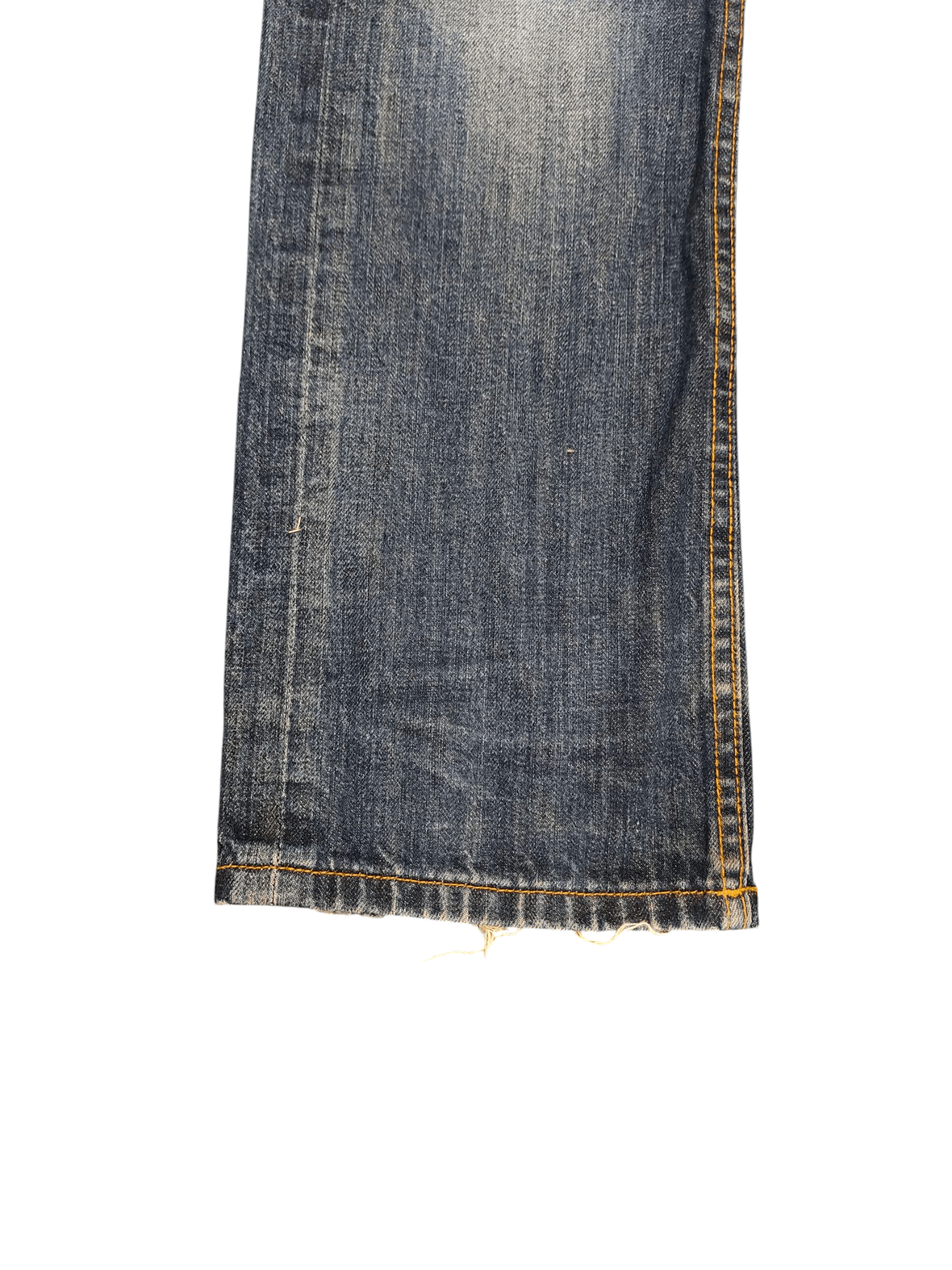 Kapital Cult Of Individuality Distress Clawmark Selvedge Jeans Size US 31 - 7 Thumbnail