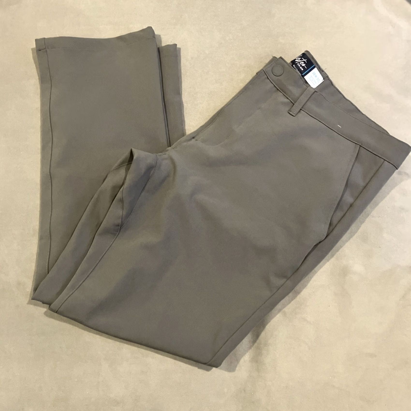 Vintage Mister Tech Wear Gray Performance Golf Slim Fit Pants Men's 38" X 30" Size US 38 / EU 54 - 6 Thumbnail