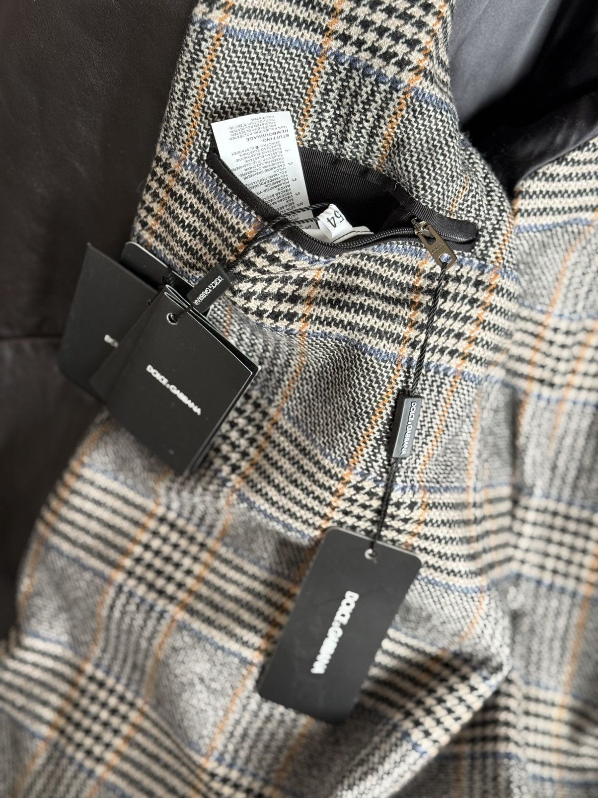 Dolce & Gabbana New Dolce & Gabbana Bullskin Leather Trench Coat Overcoat Size US L / EU 52-54 / 3 - 16 Thumbnail